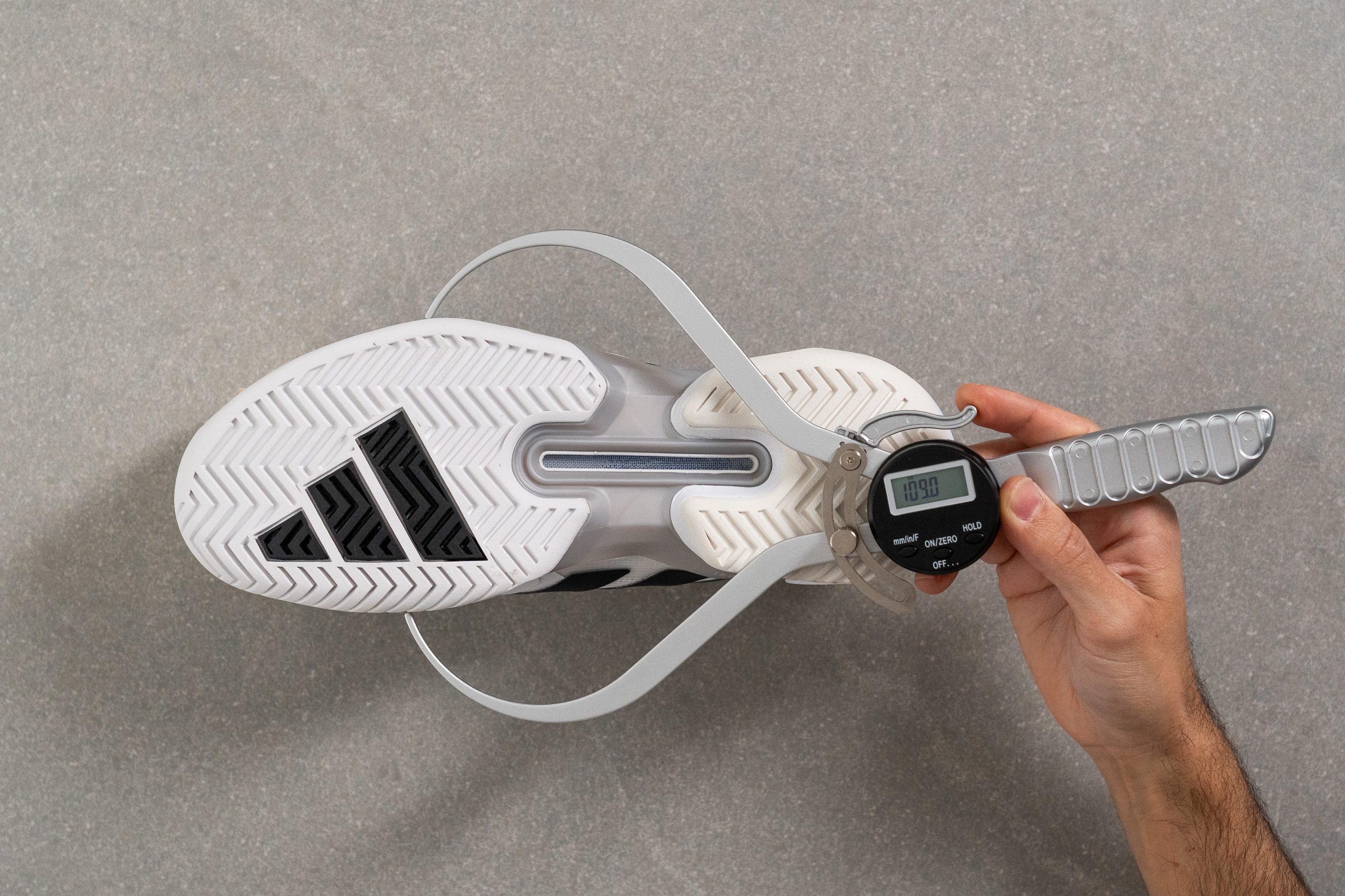 Adidas Adizero Ubersonic 5 Midsole width - forefoot