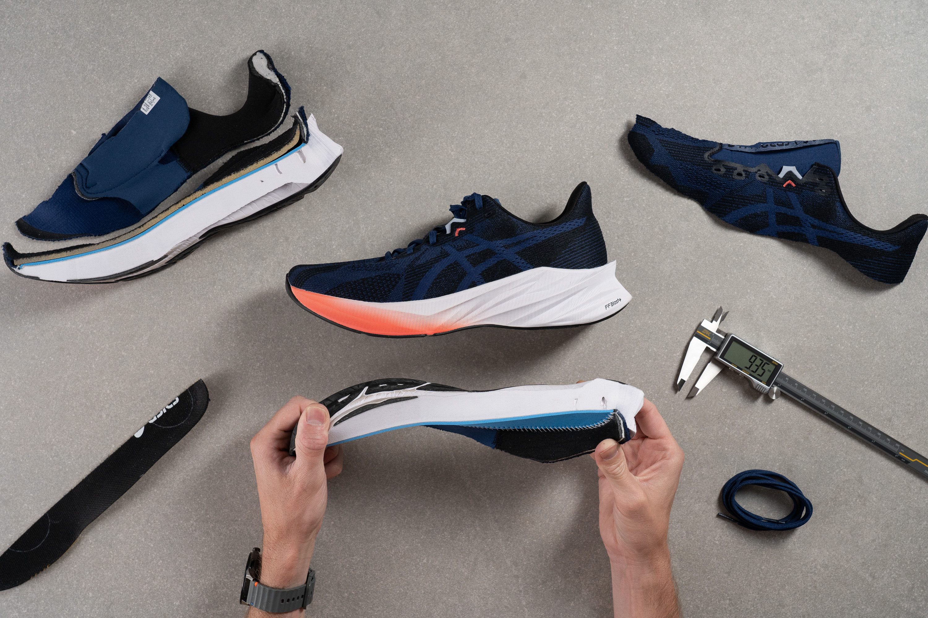 ASICS Dynablast 5 parts