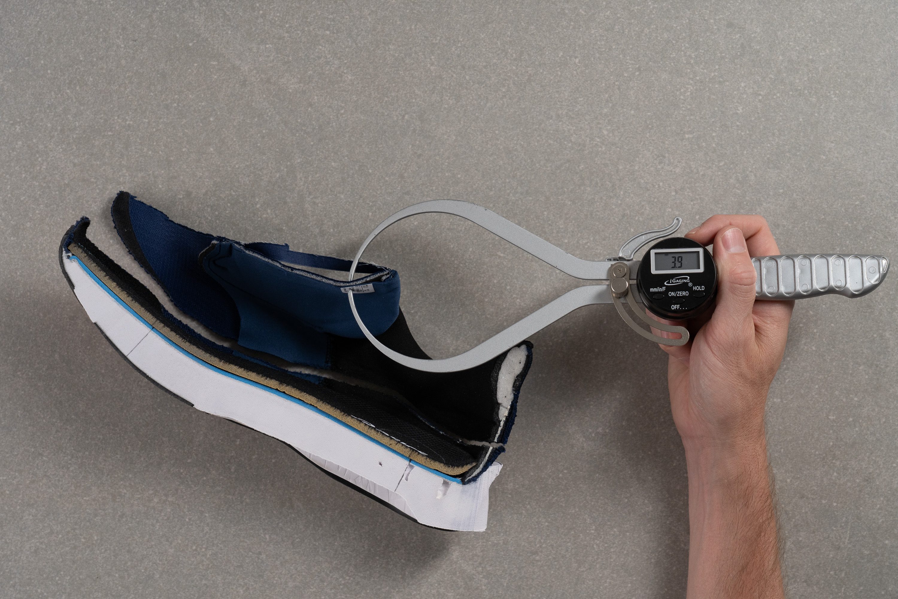 ASICS Dynablast 5 Tongue padding