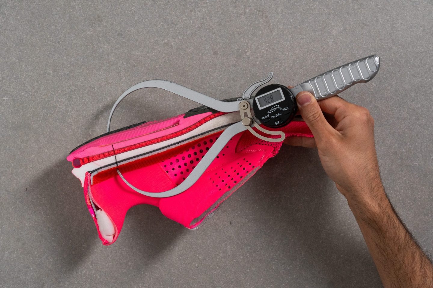 nike pegasus heel drop