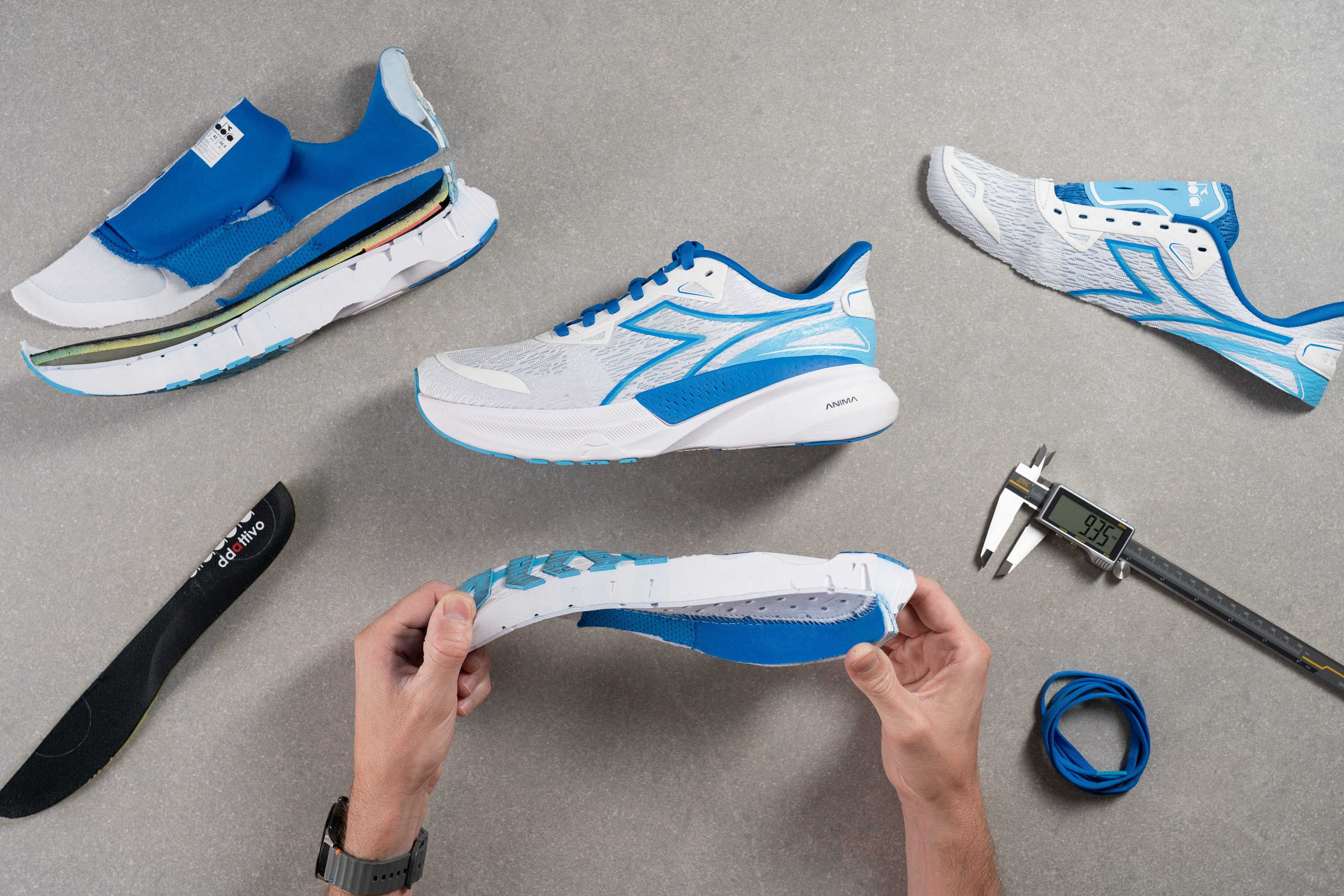 Diadora Nucleo 2 lab test