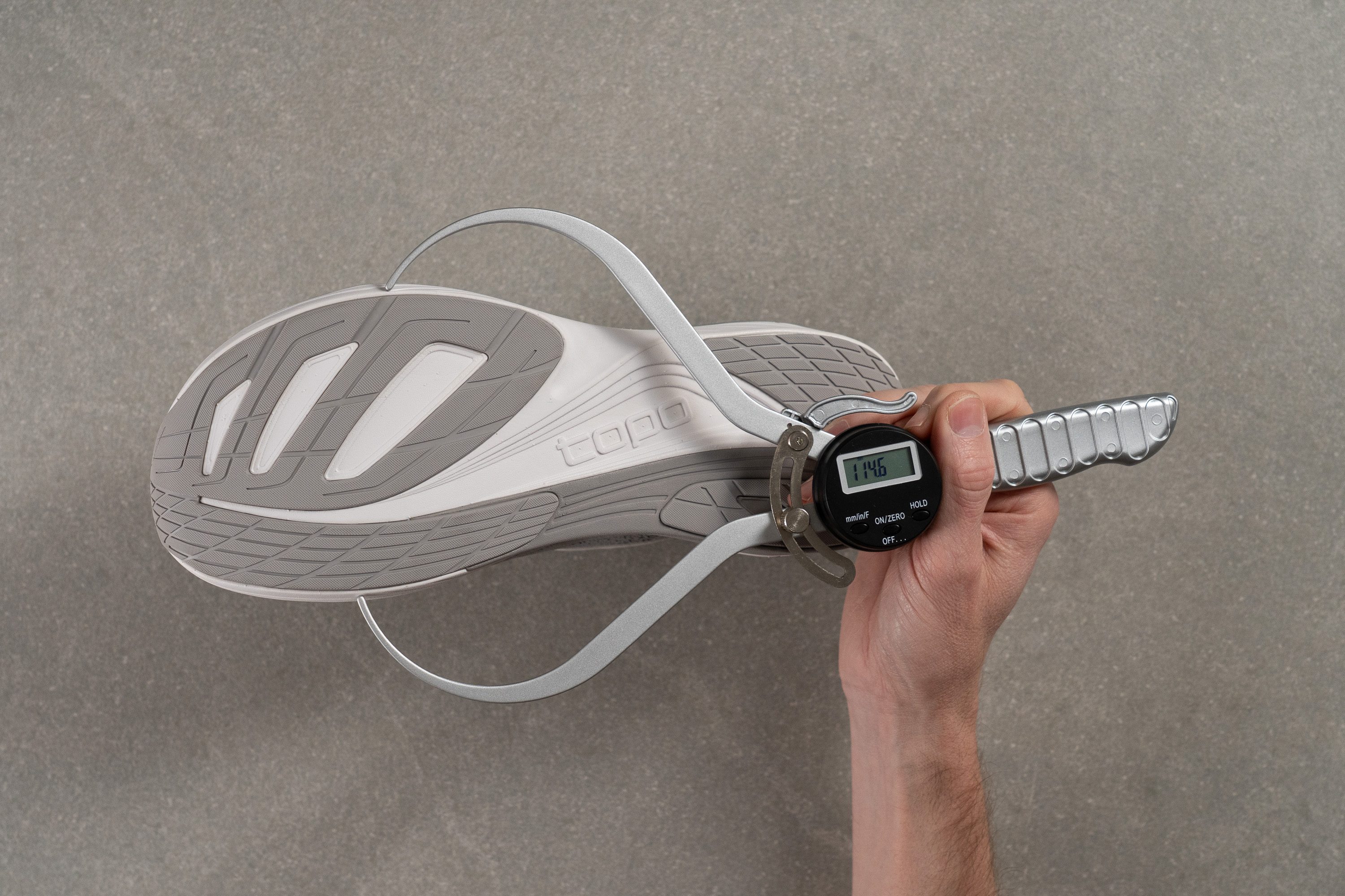 Topo Ultrafly 5 Midsole width - forefoot