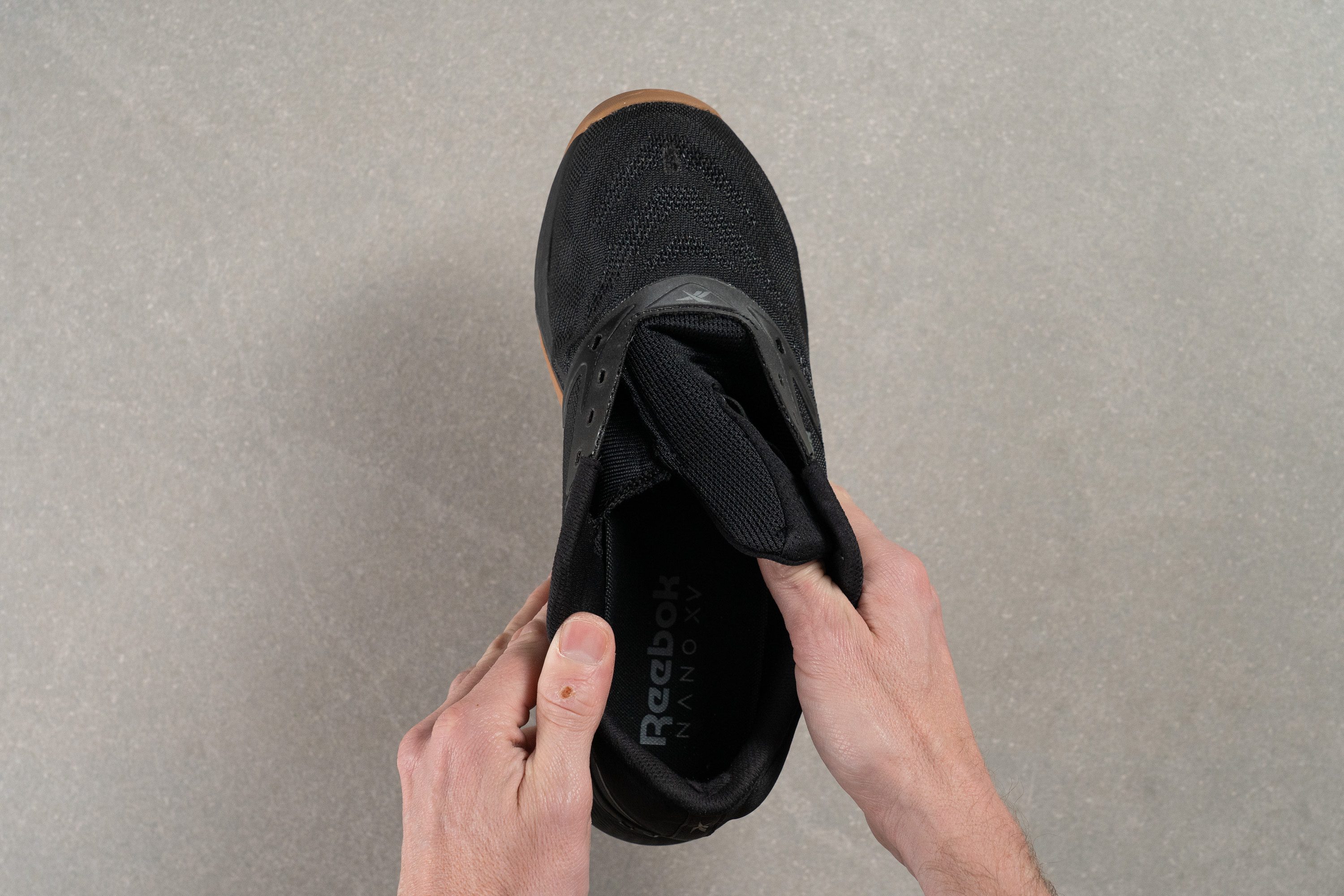 Reebok Nano X5 Tongue: gusset type