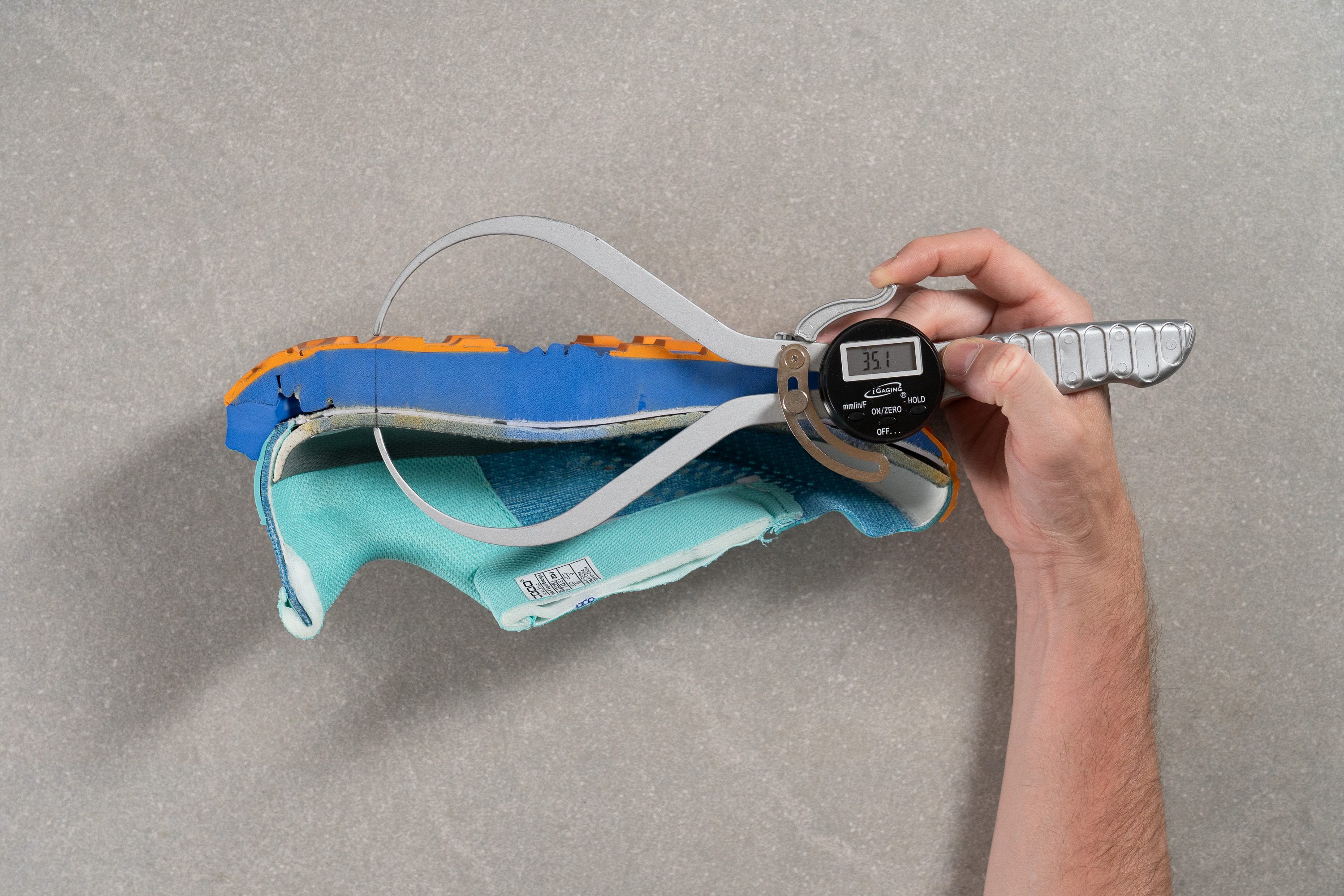 Topo Ultraventure 4 Heel stack