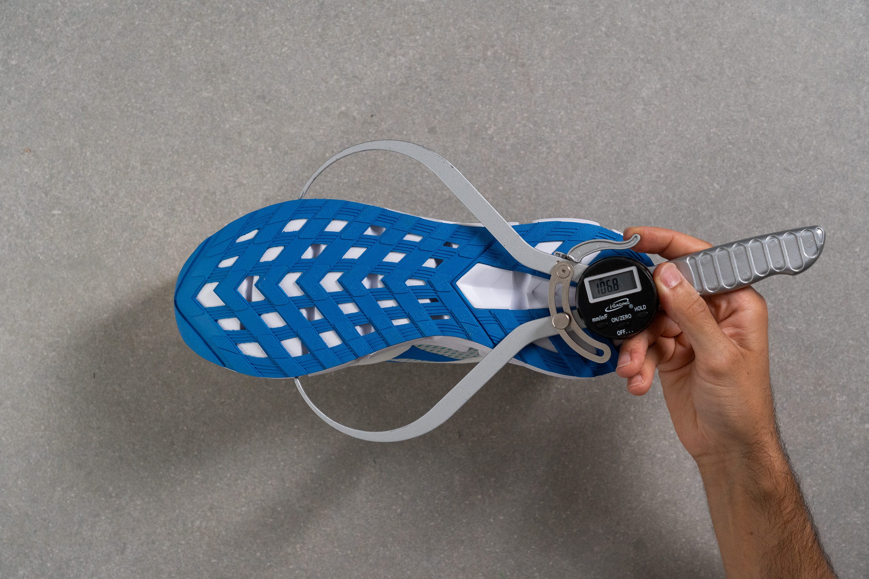 Reebok Zig Dynamica 5 Midsole width - forefoot