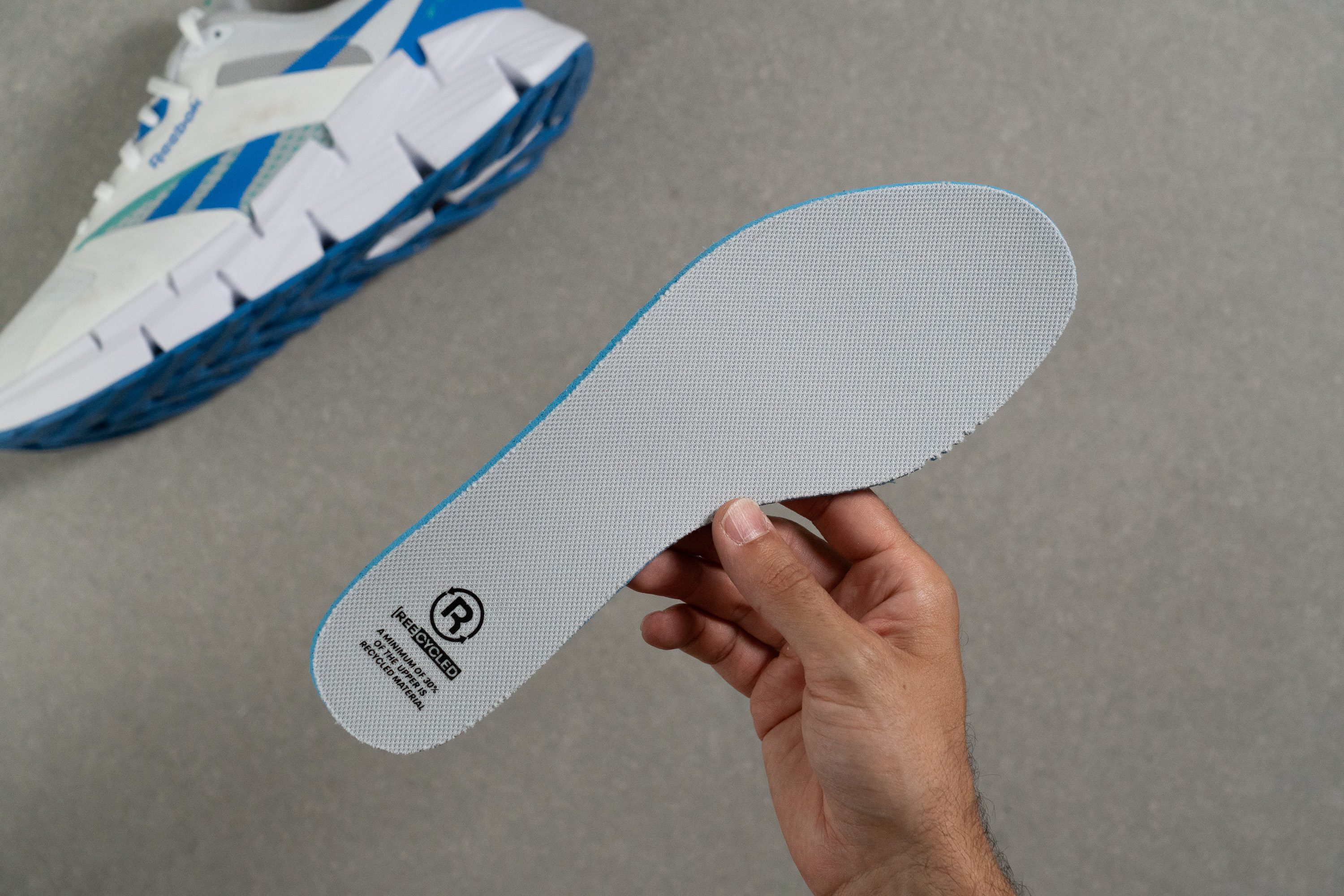 Reebok Zig Dynamica 5 Removable insole
