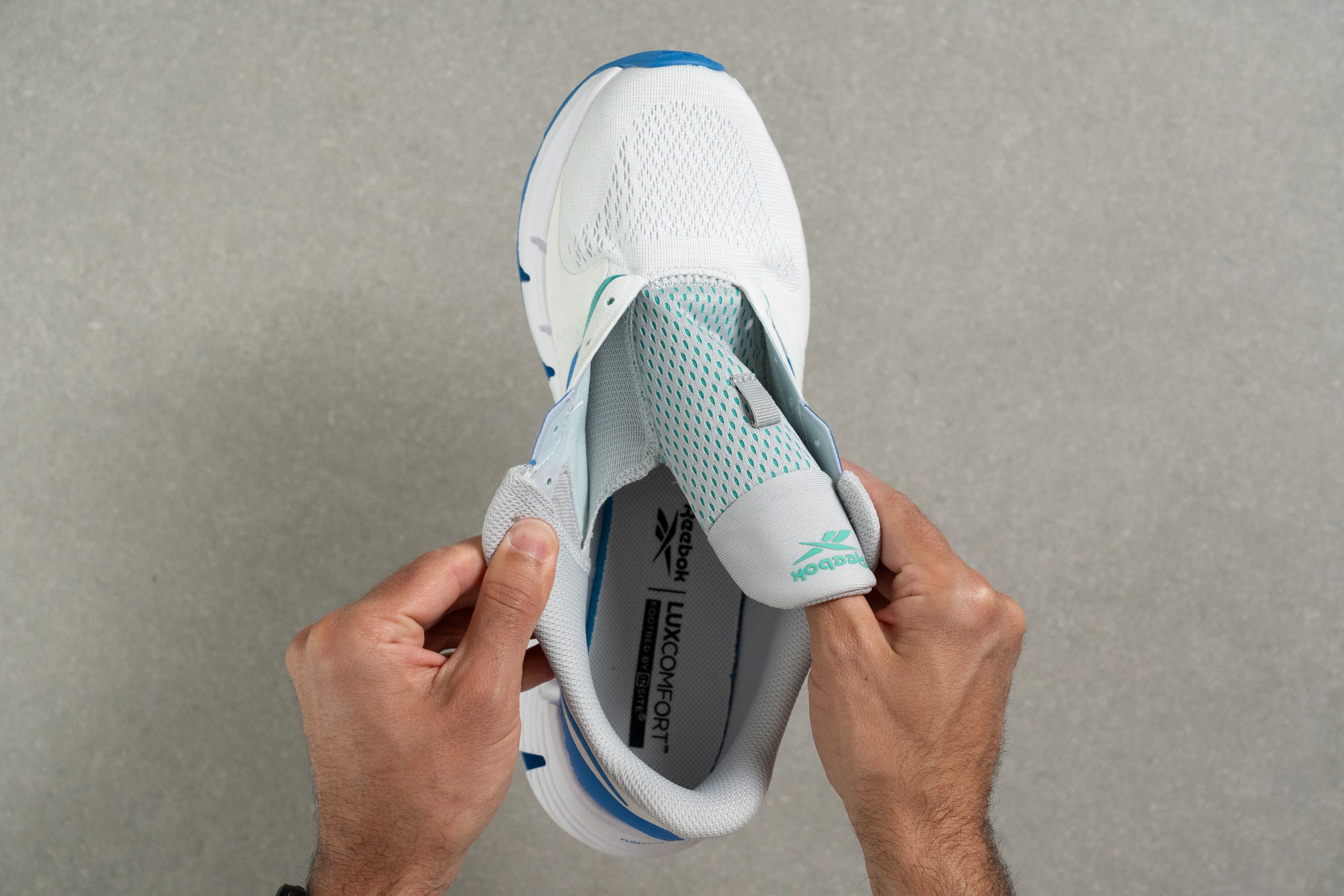 Reebok Zig Dynamica 5 Tongue: gusset type