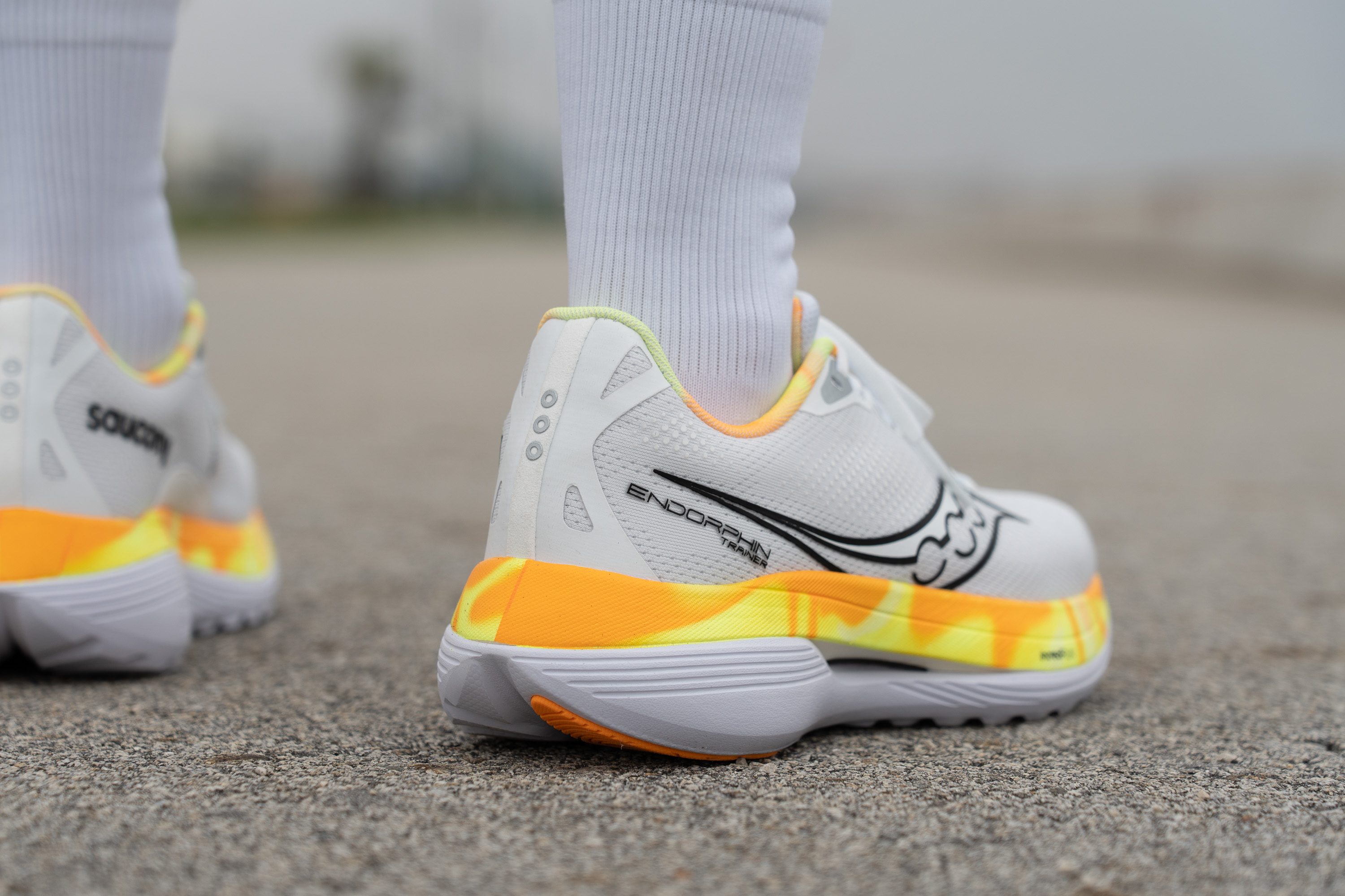 Saucony Endorphin Trainer Heel tab