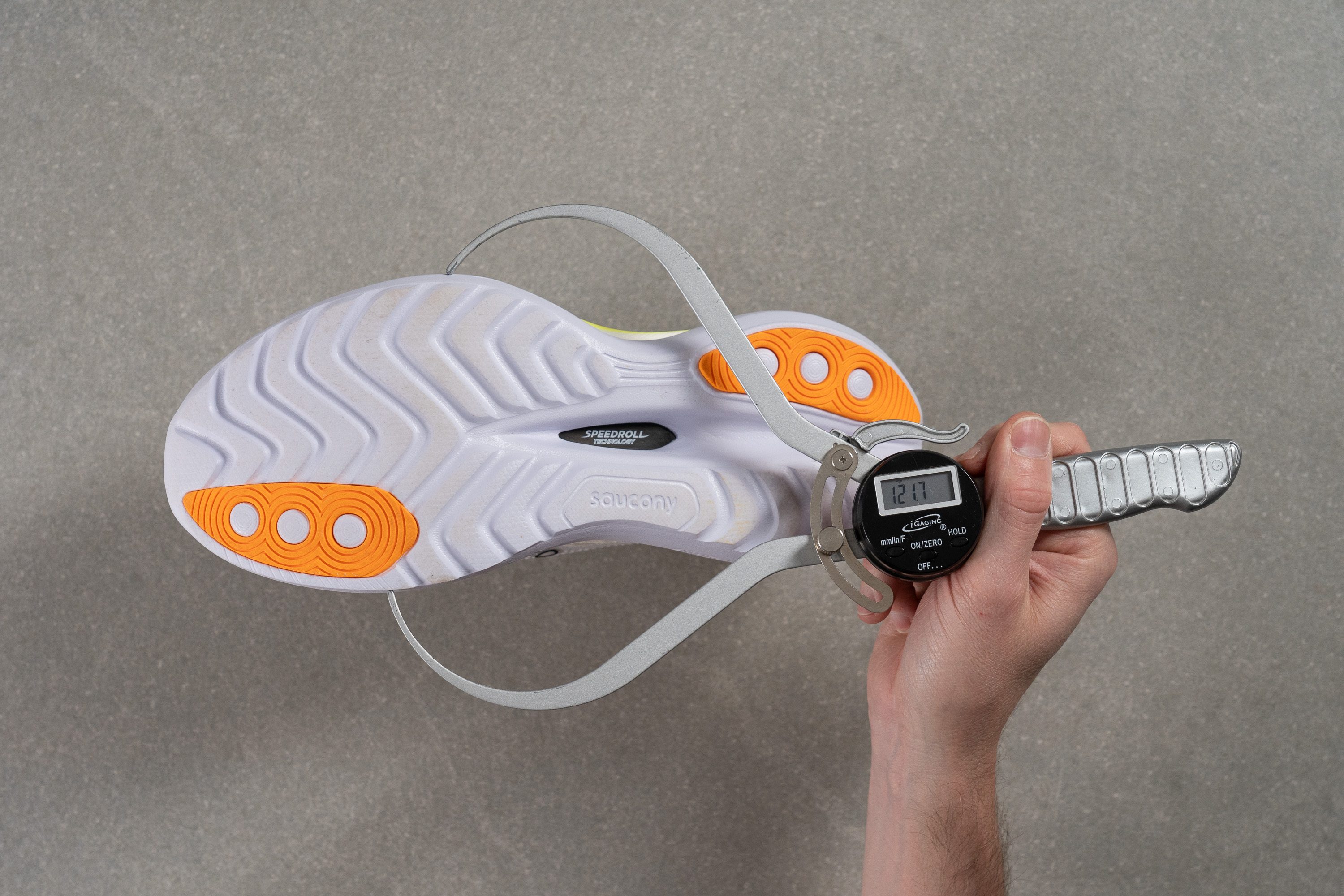 Saucony Endorphin Trainer Midsole width - forefoot
