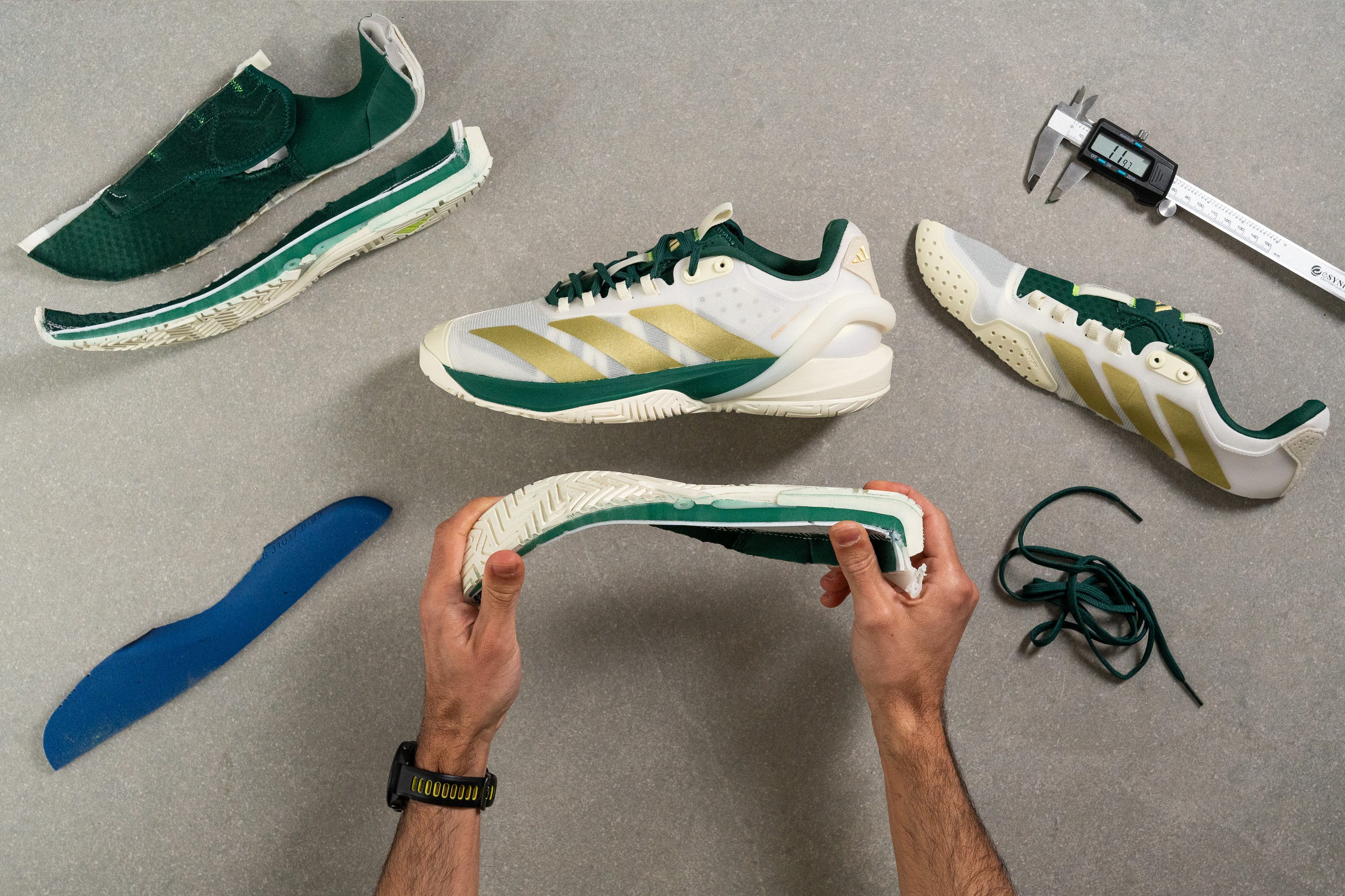 Adidas Adizero Cybersonic 2 lab test