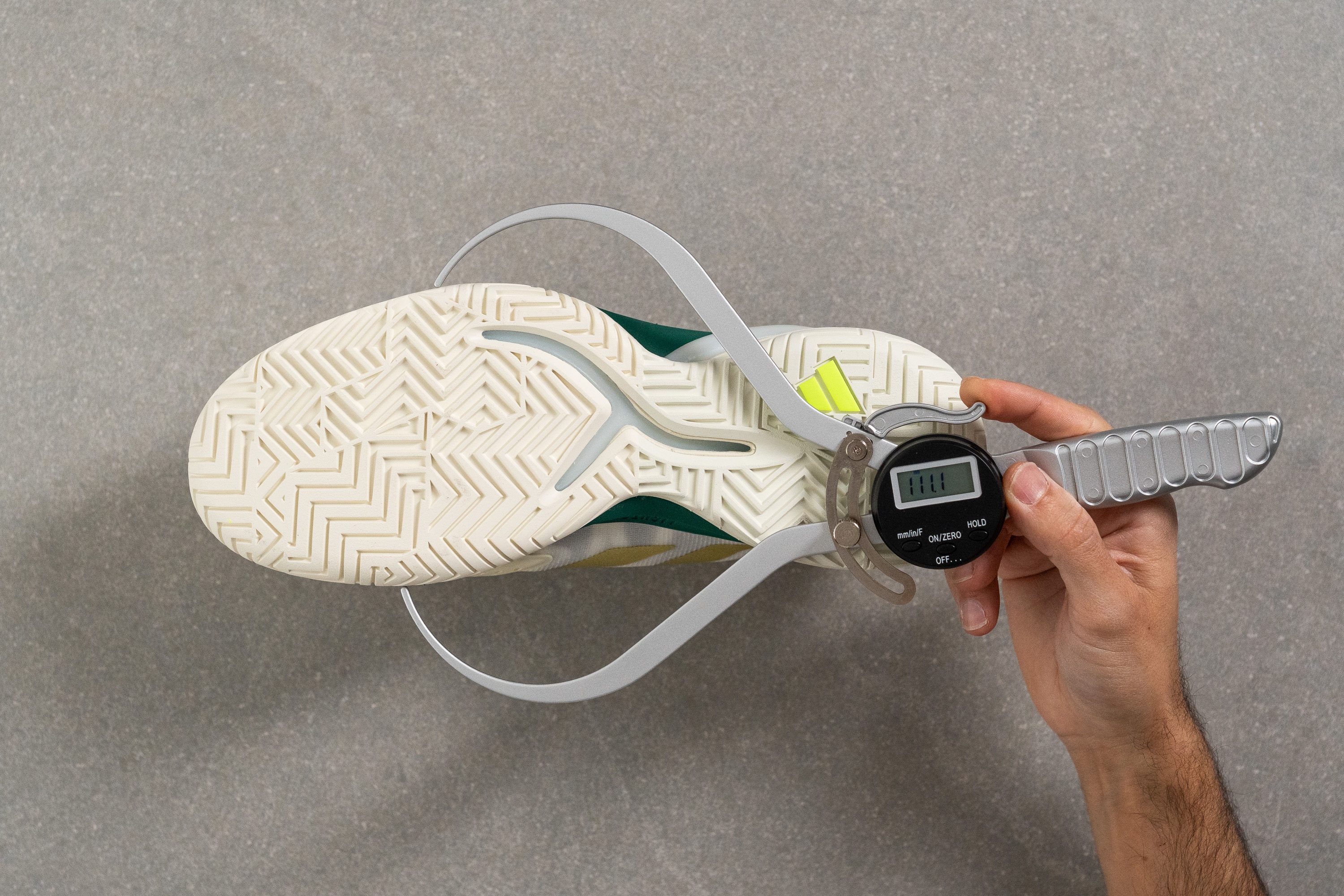 Adidas Adizero Cybersonic 2 Midsole width - forefoot