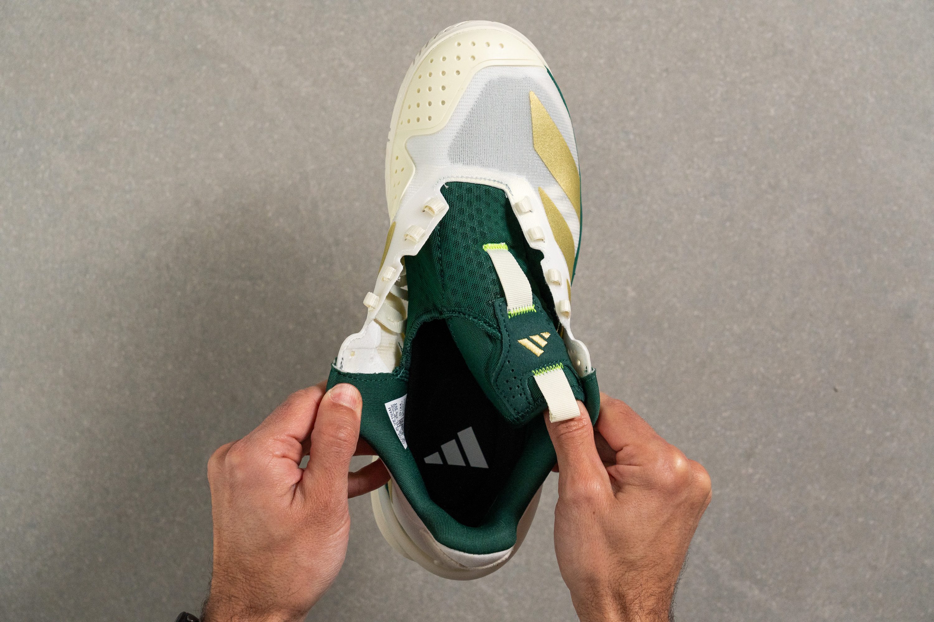 Adidas Adizero Cybersonic 2 Tongue: gusset type