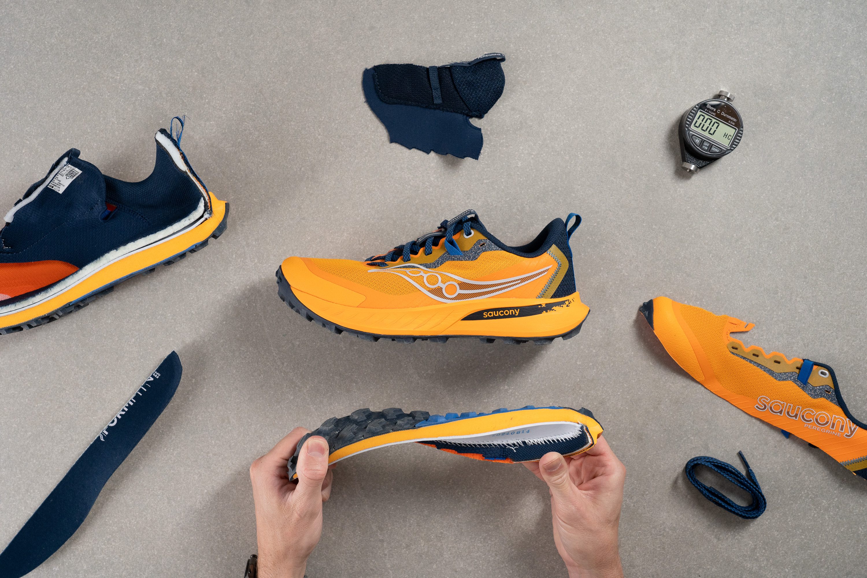 Saucony Peregrine 15 parts