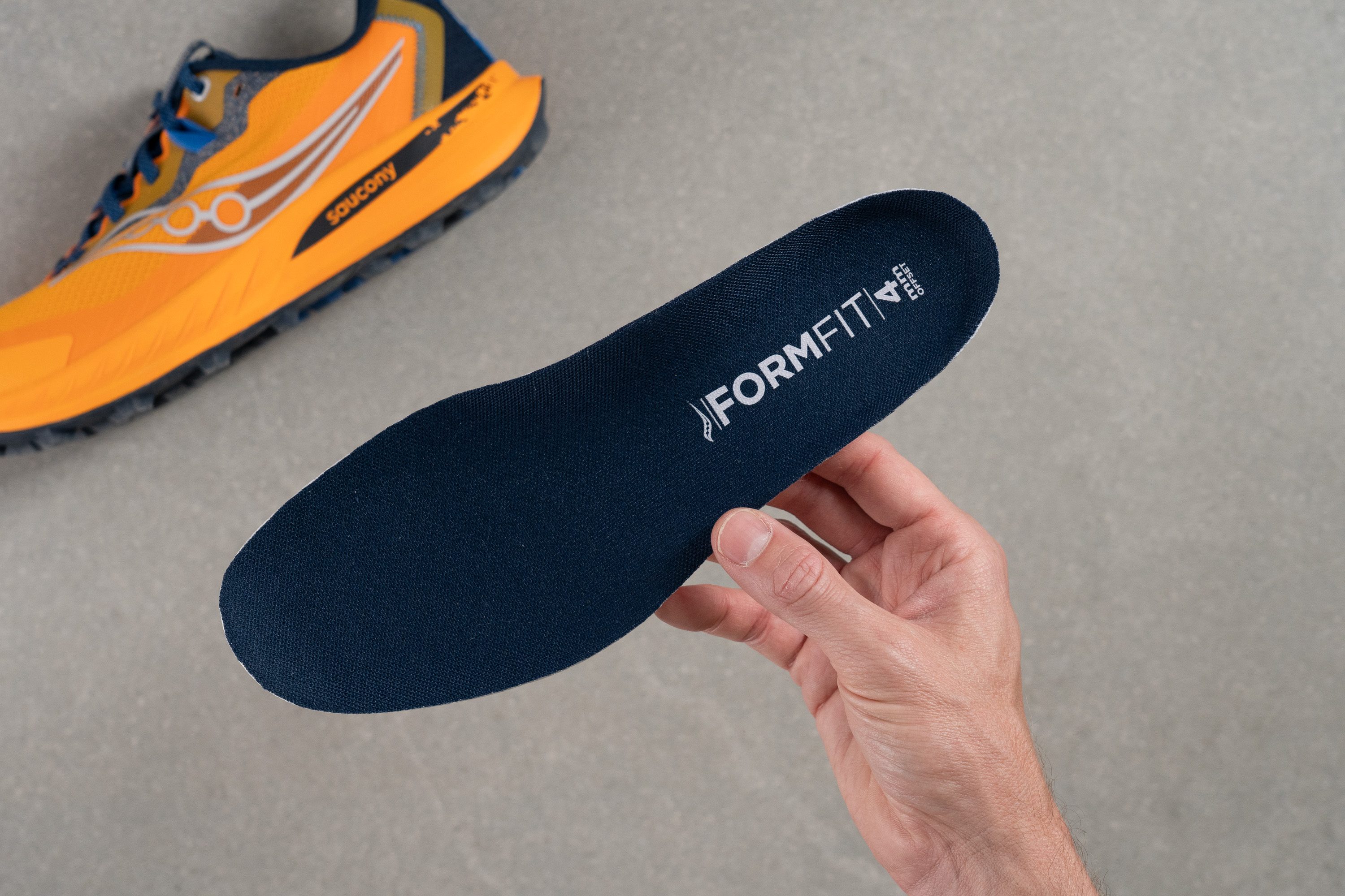 Saucony Peregrine 15 Removable insole