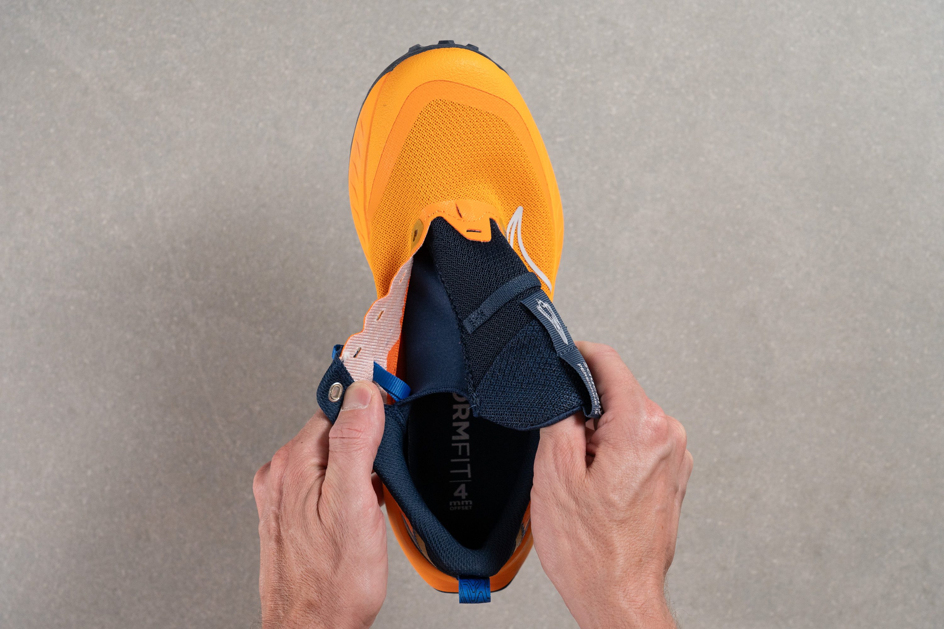 Saucony Peregrine 15 Tongue: gusset type