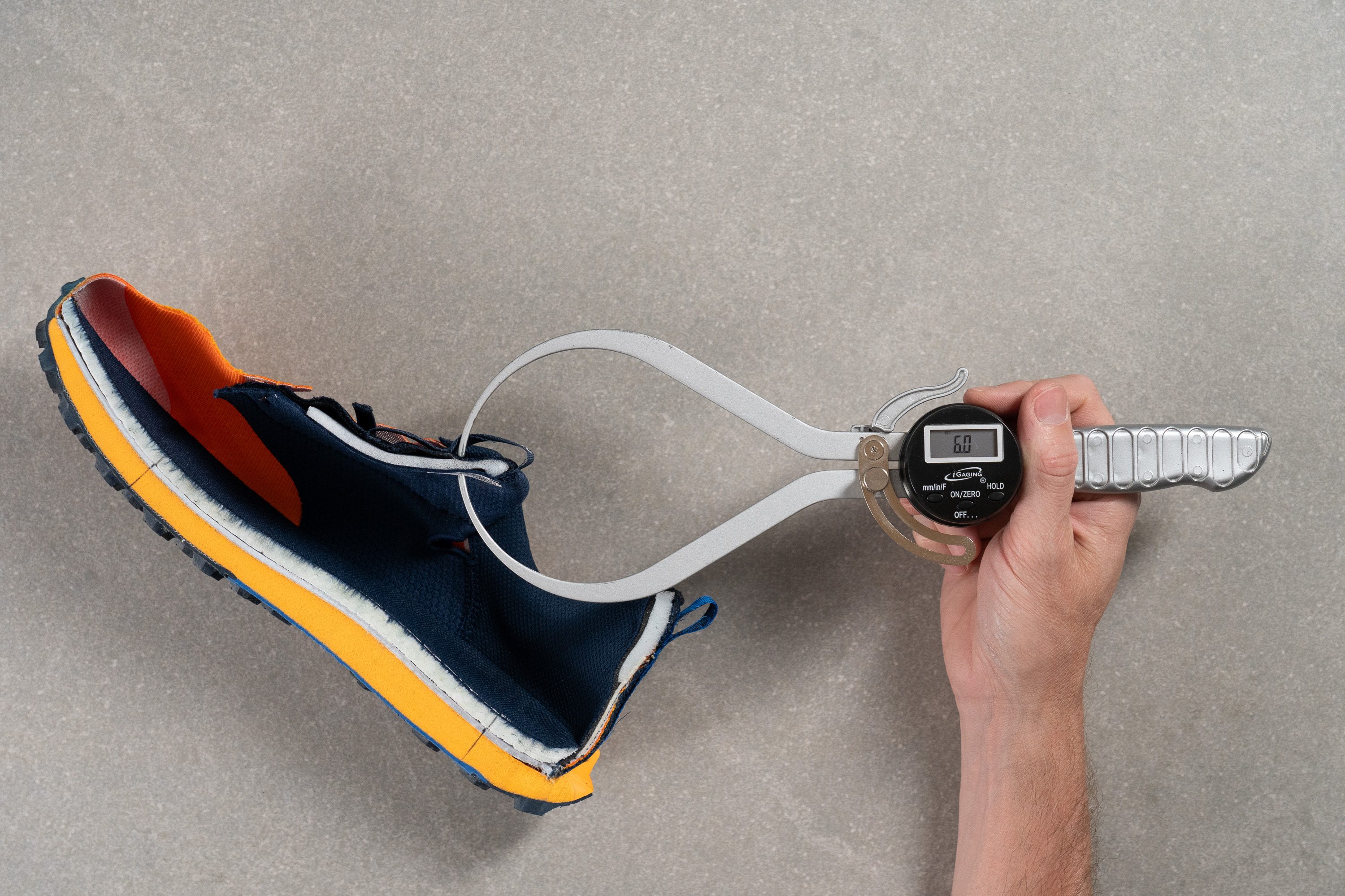 Saucony Peregrine 15 Tongue padding