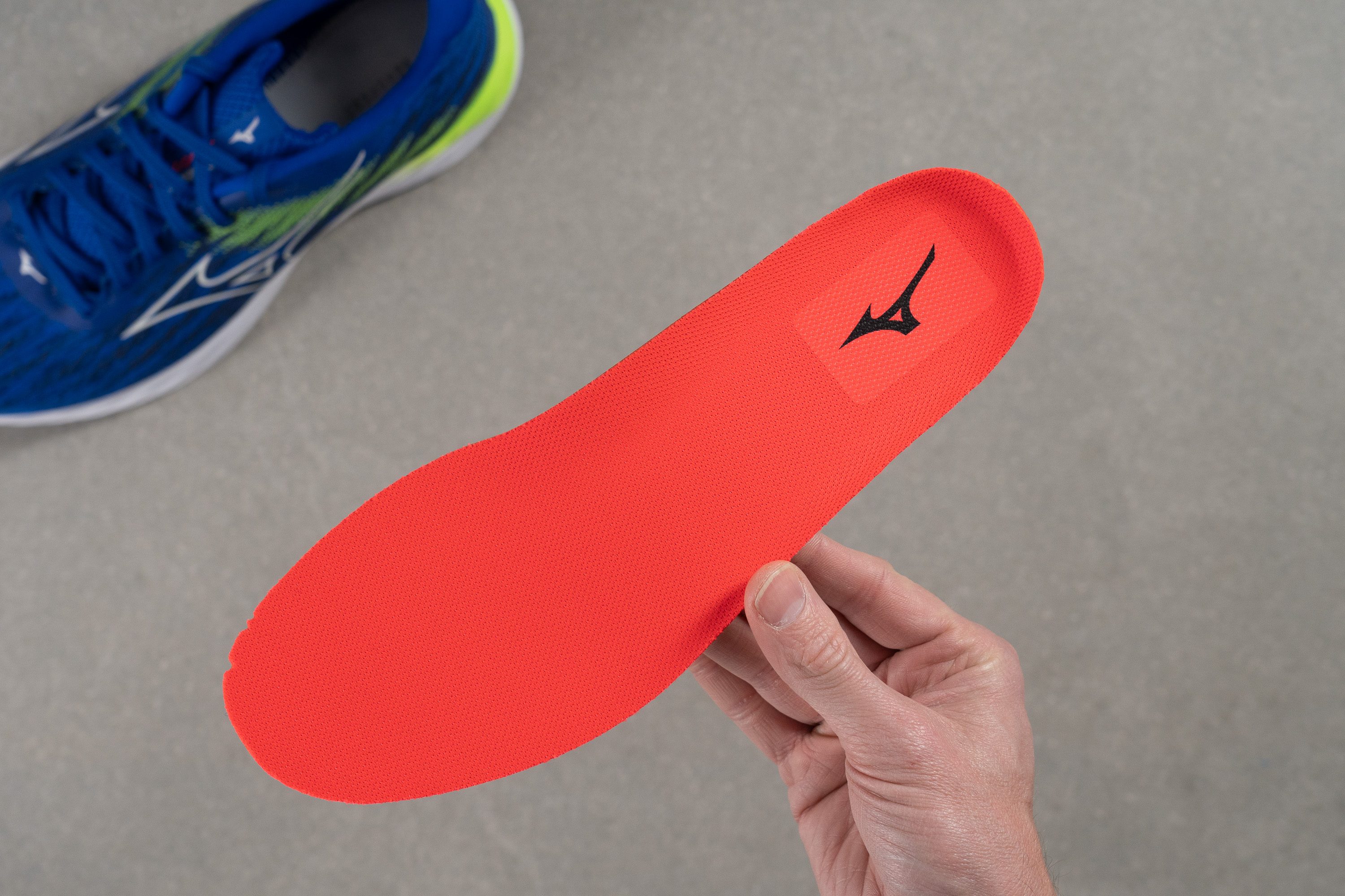 Mizuno Wave Inspire 21 Removable insole