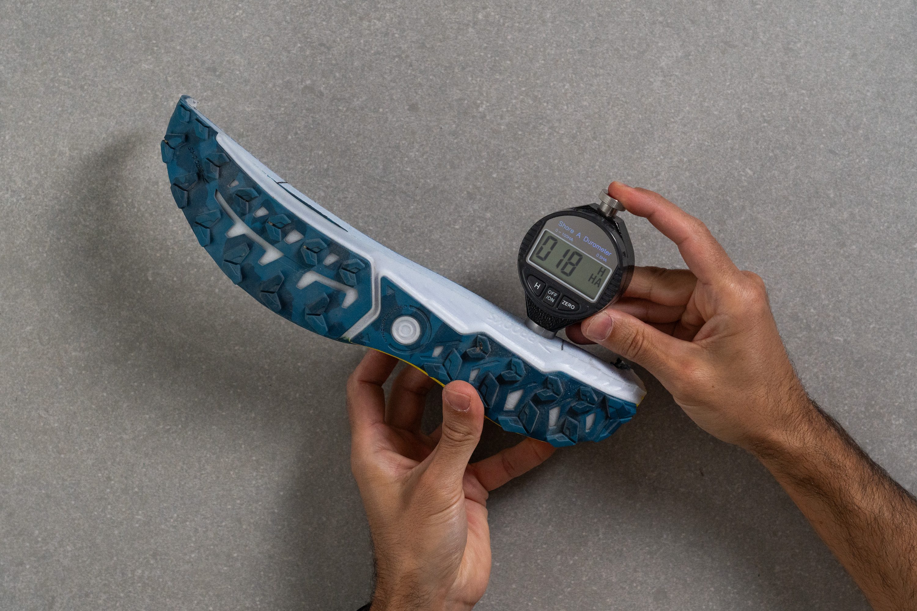 Brooks Caldera 8 Midsole softness