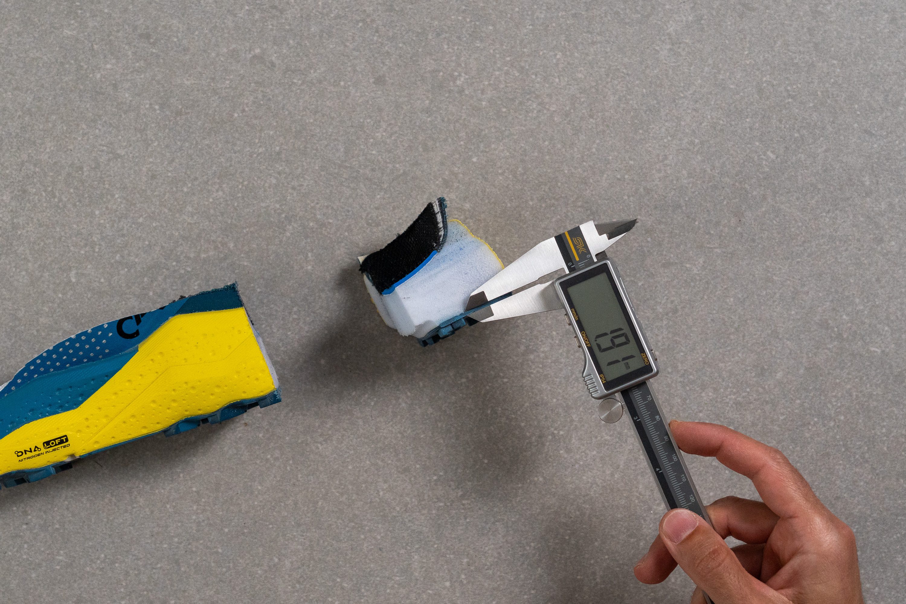 Brooks Caldera 8 Outsole thickness