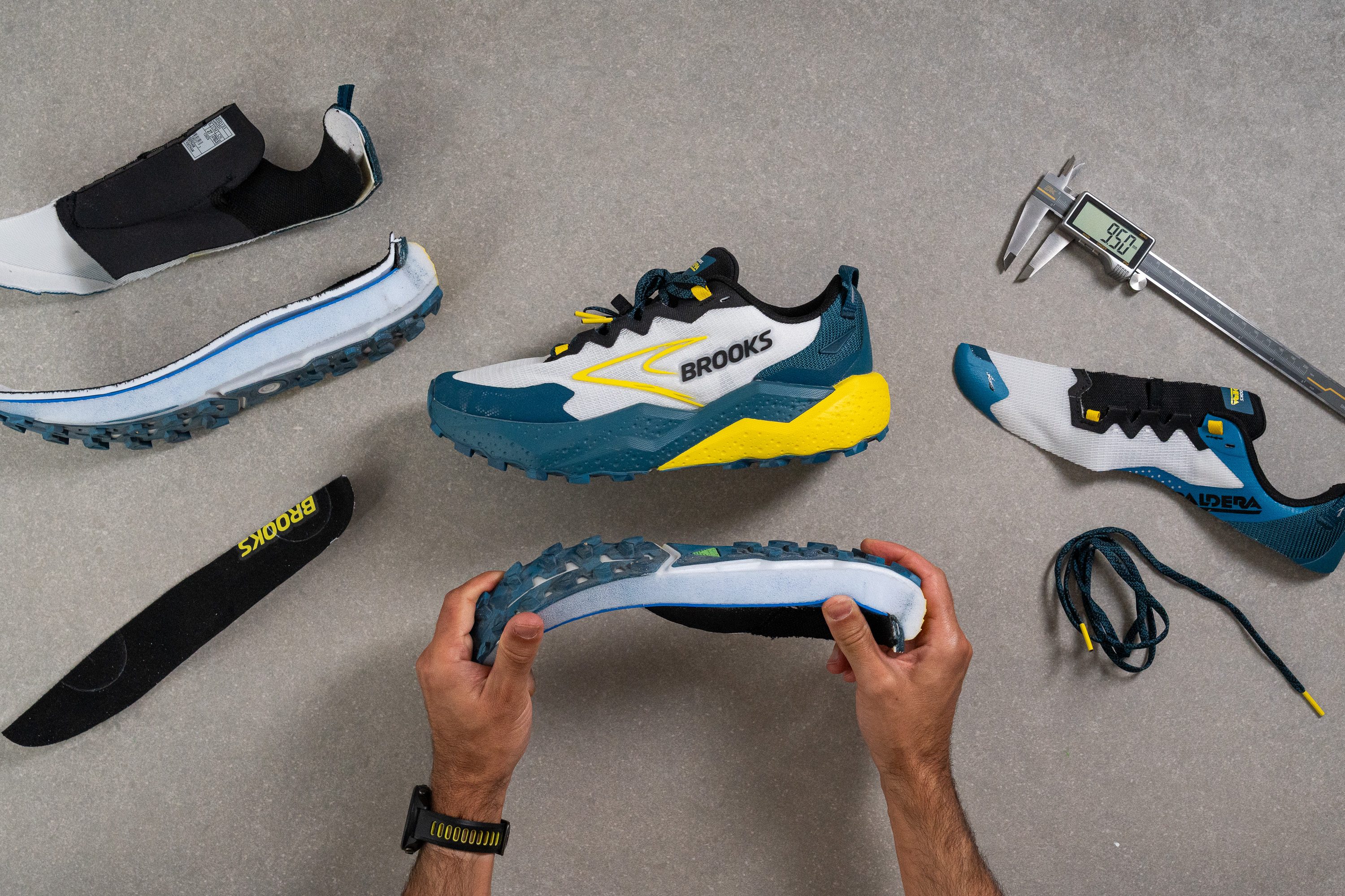 Brooks Caldera 8 parts