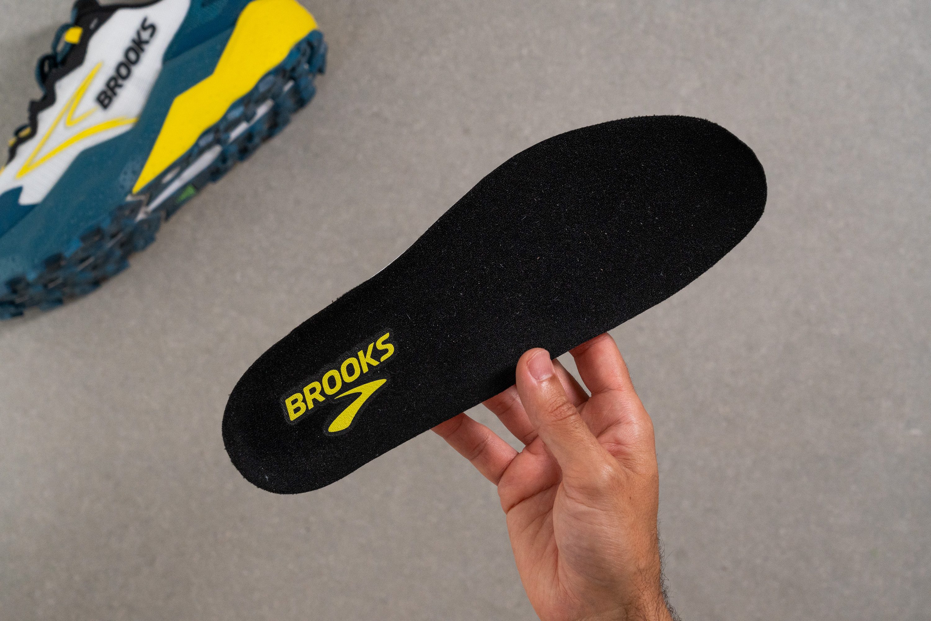 Brooks Caldera 8 Removable insole