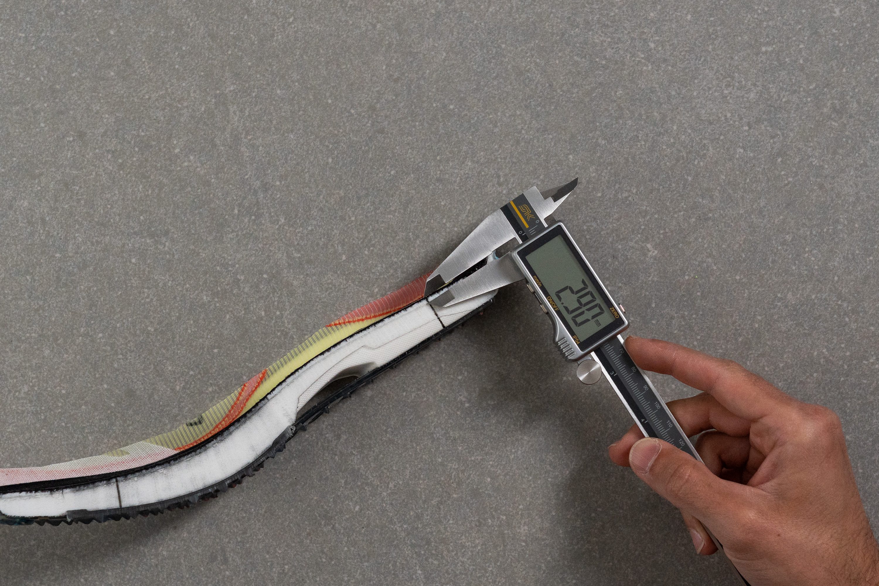 Hoka Cielo X 3 MD Insole thickness