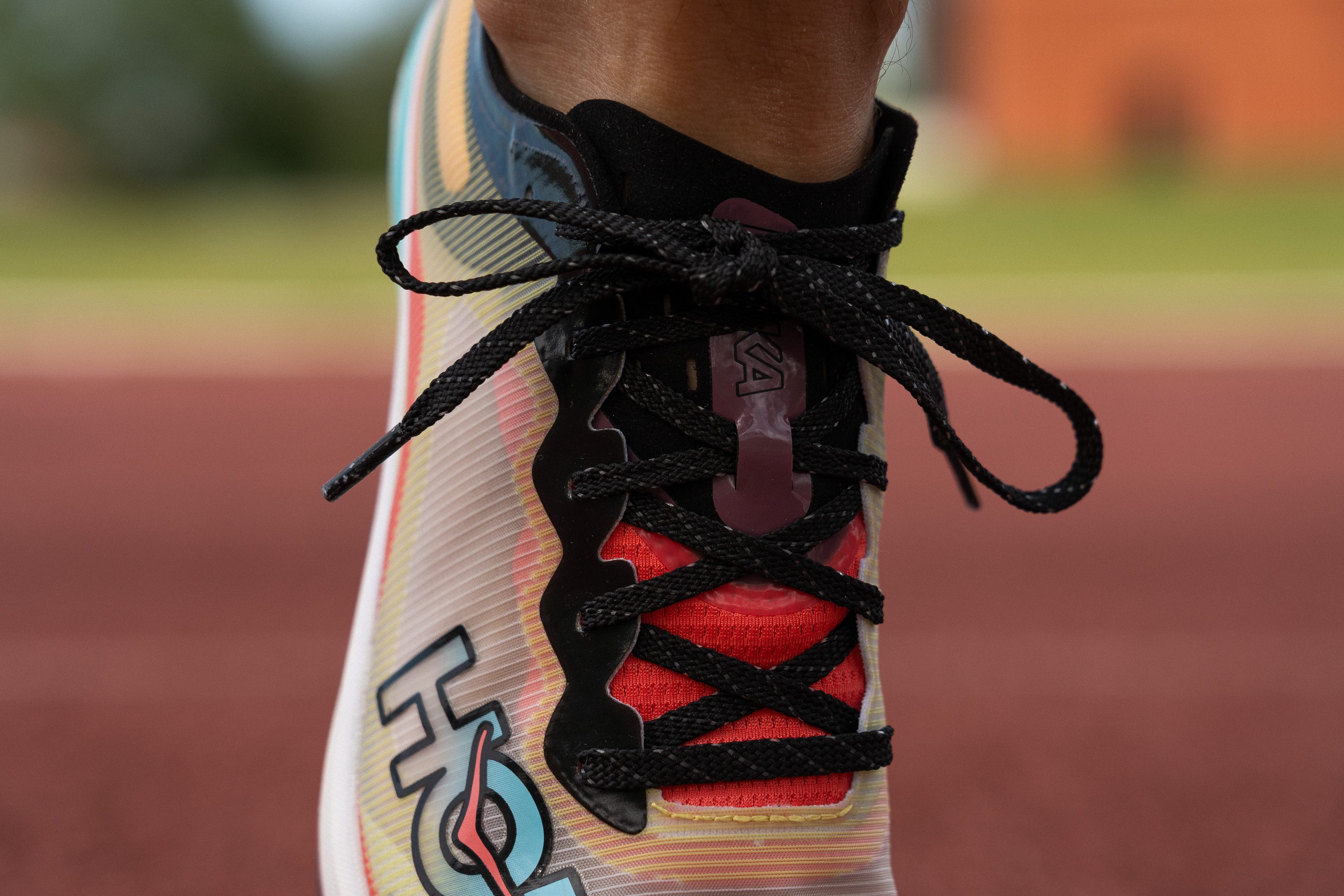 Hoka Cielo X 3 MD lacing