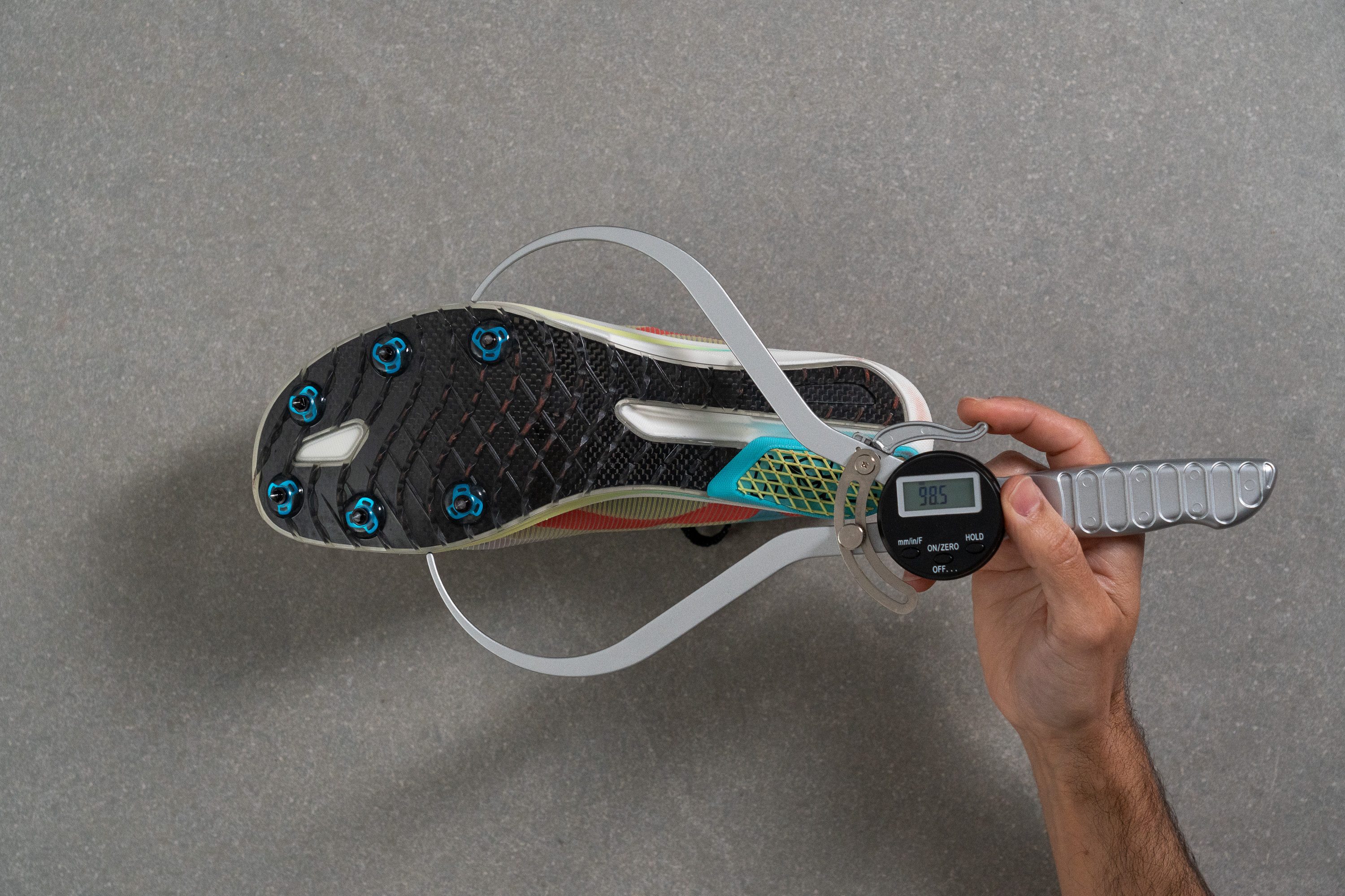 Hoka Cielo X 3 MD Midsole width - forefoot