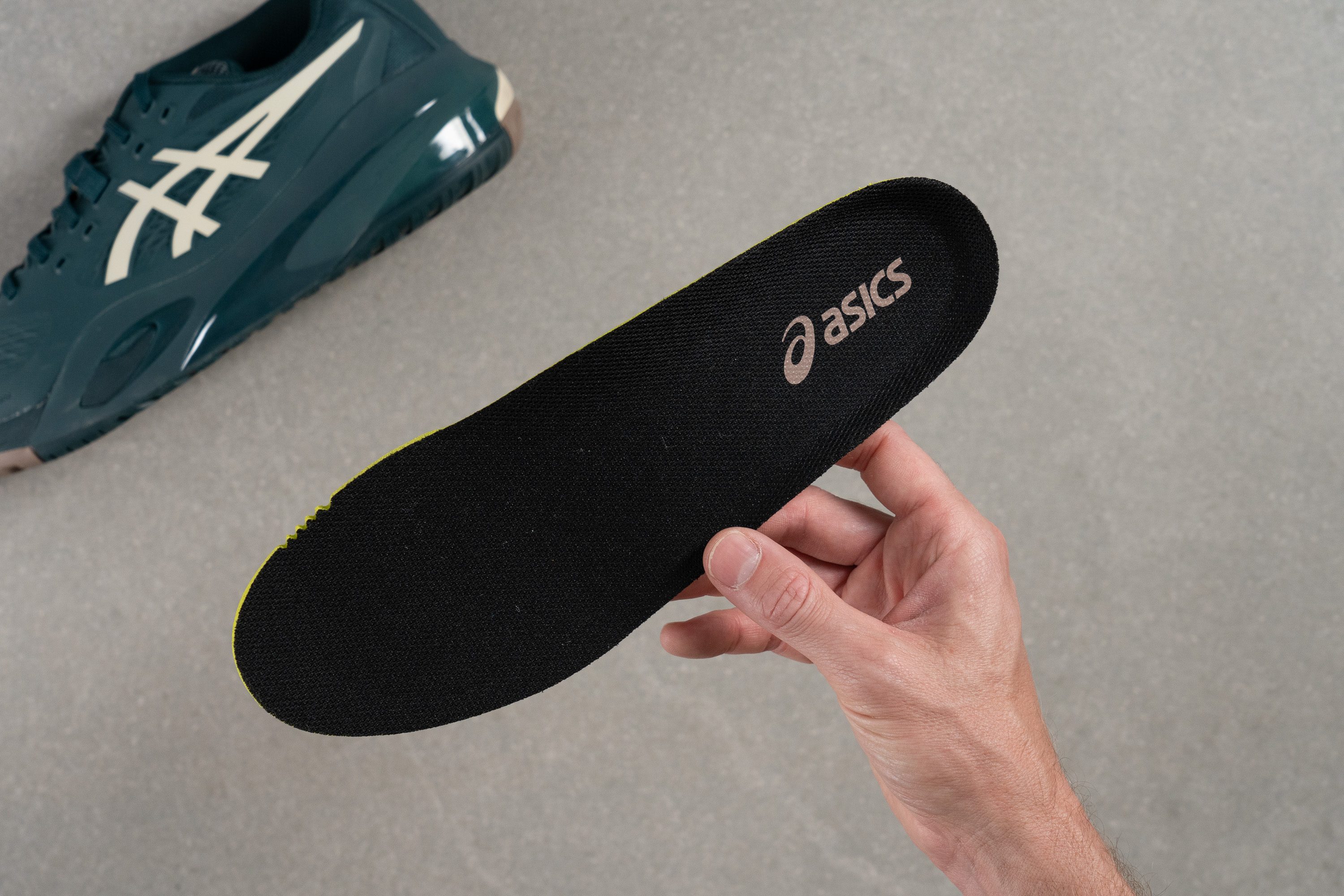 ASICS Gel Resolution X Removable insole