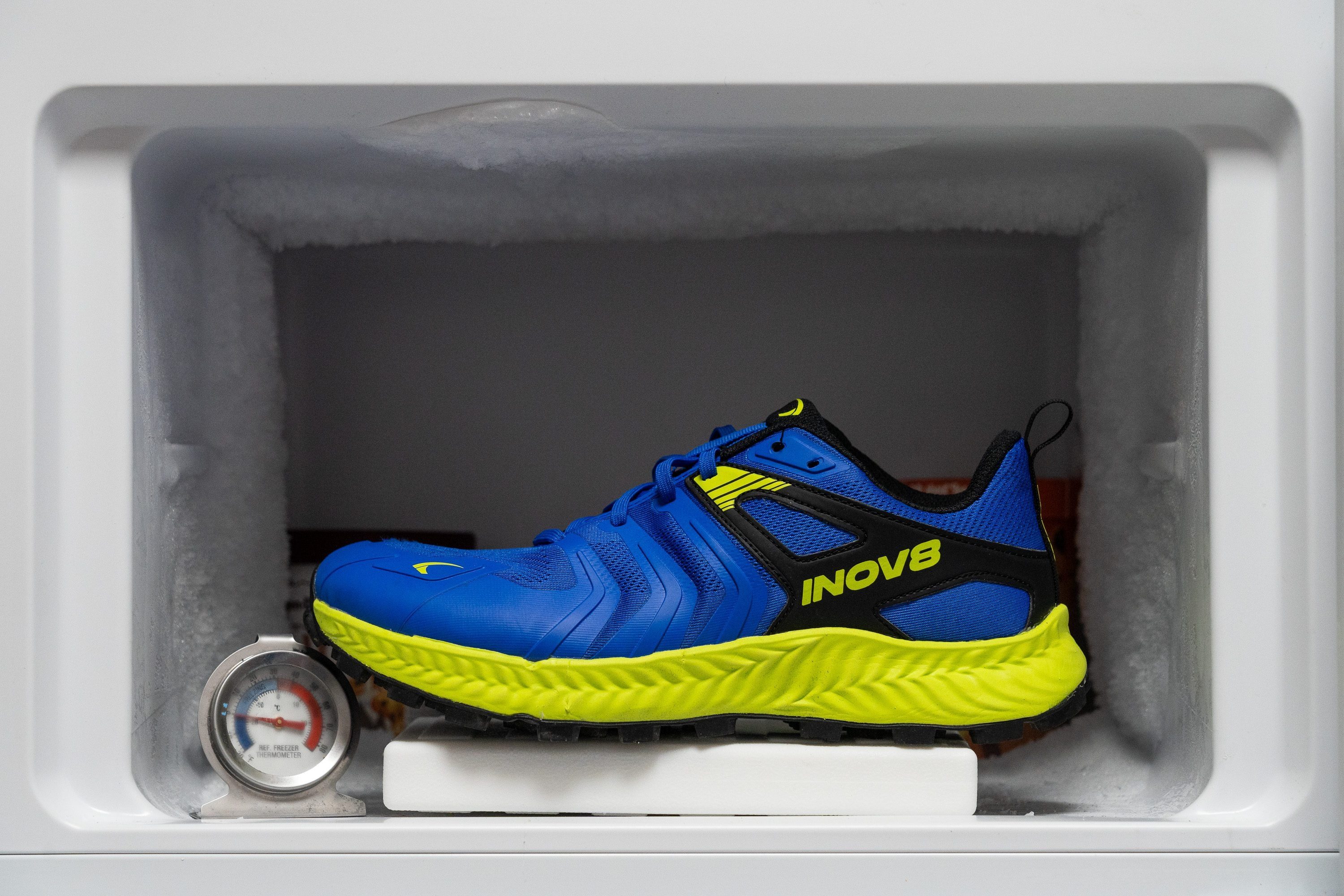 Inov8 Trailtalon Midsole softness in cold (%)