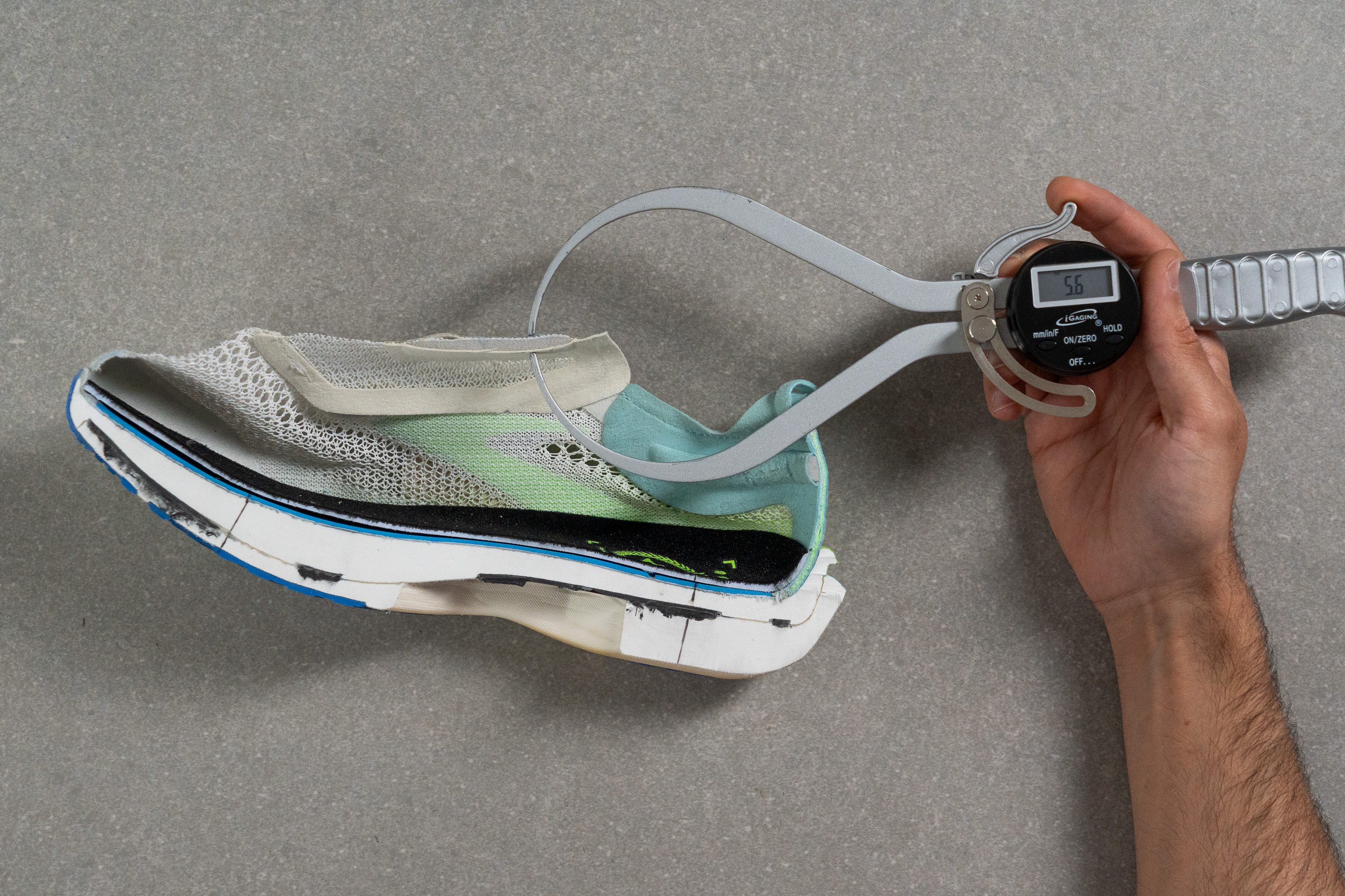 Brooks Hyperion Elite 4 PB Tongue padding