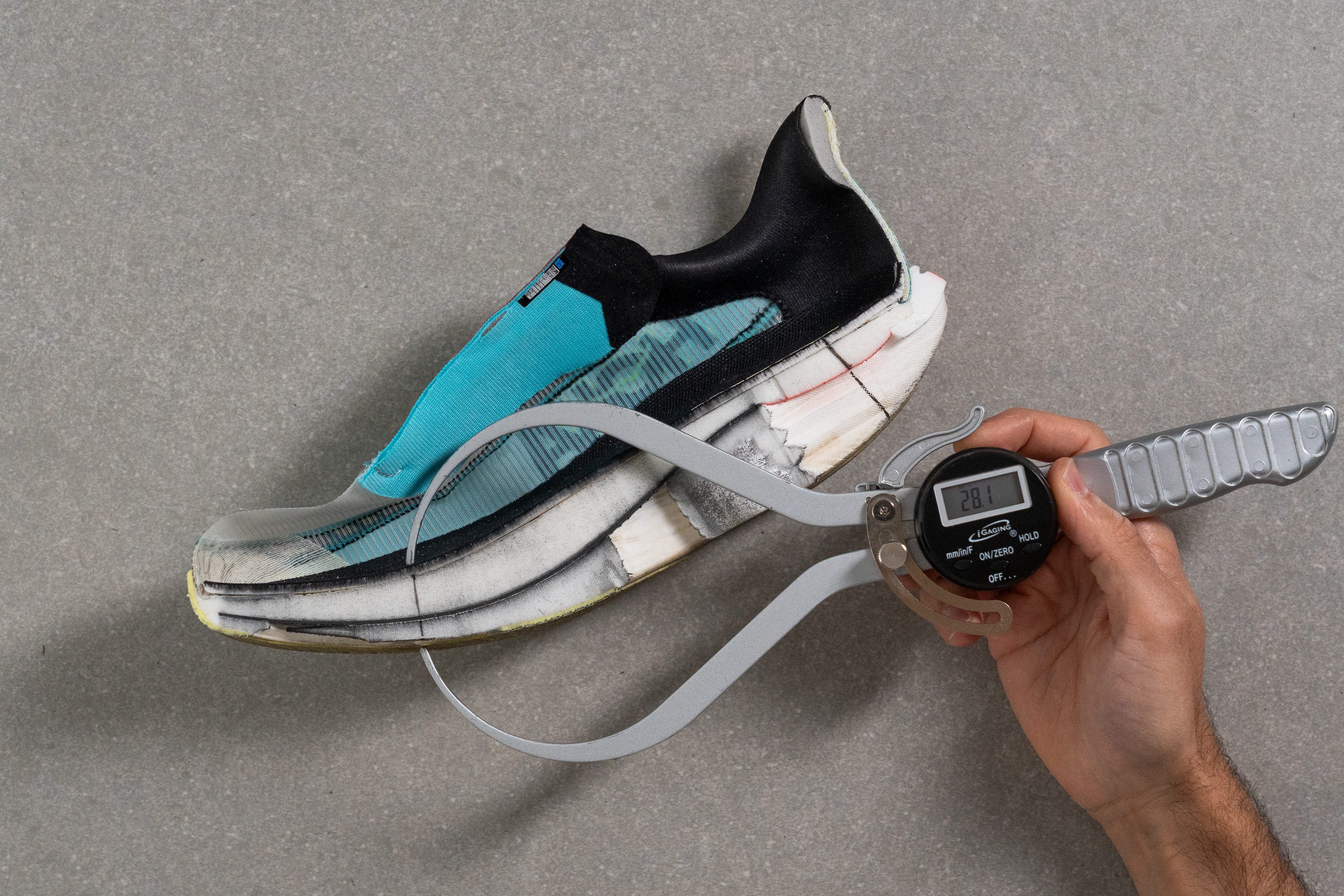 HOKA Cielo X1 2.0 Forefoot stack
