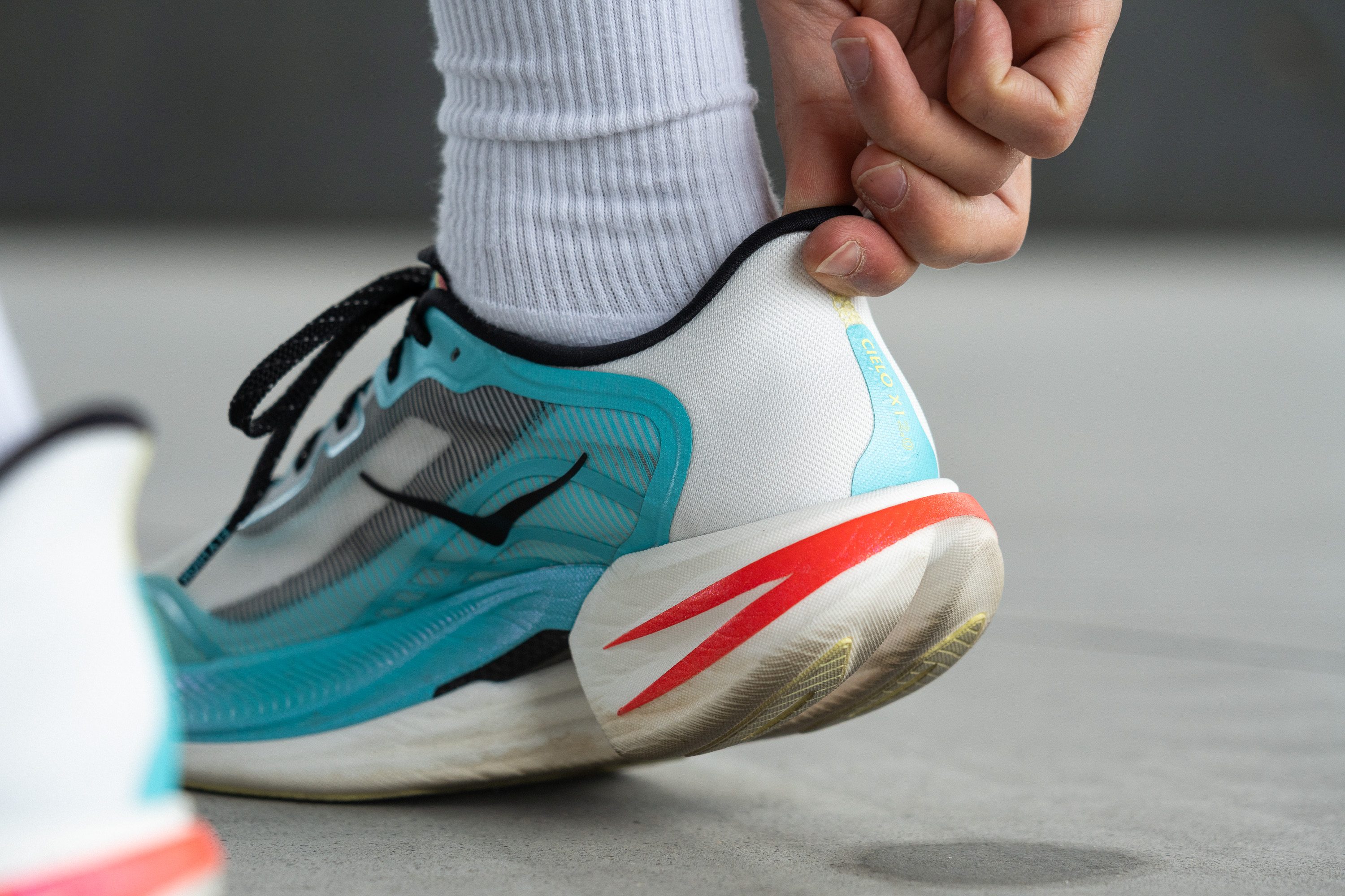 HOKA Cielo X1 2.0 Heel tab