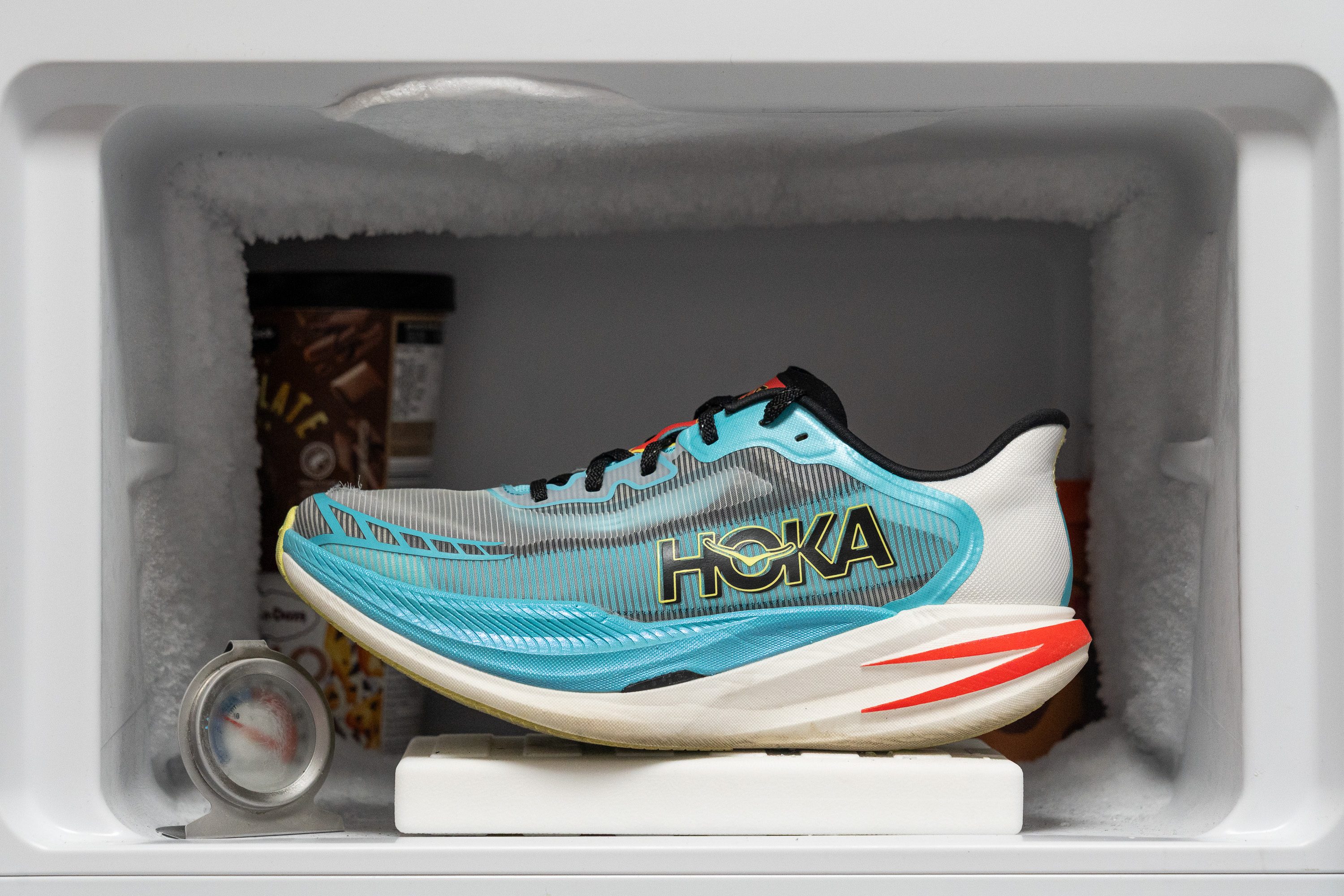 HOKA Cielo X1 2.0 Midsole softness in cold (%)