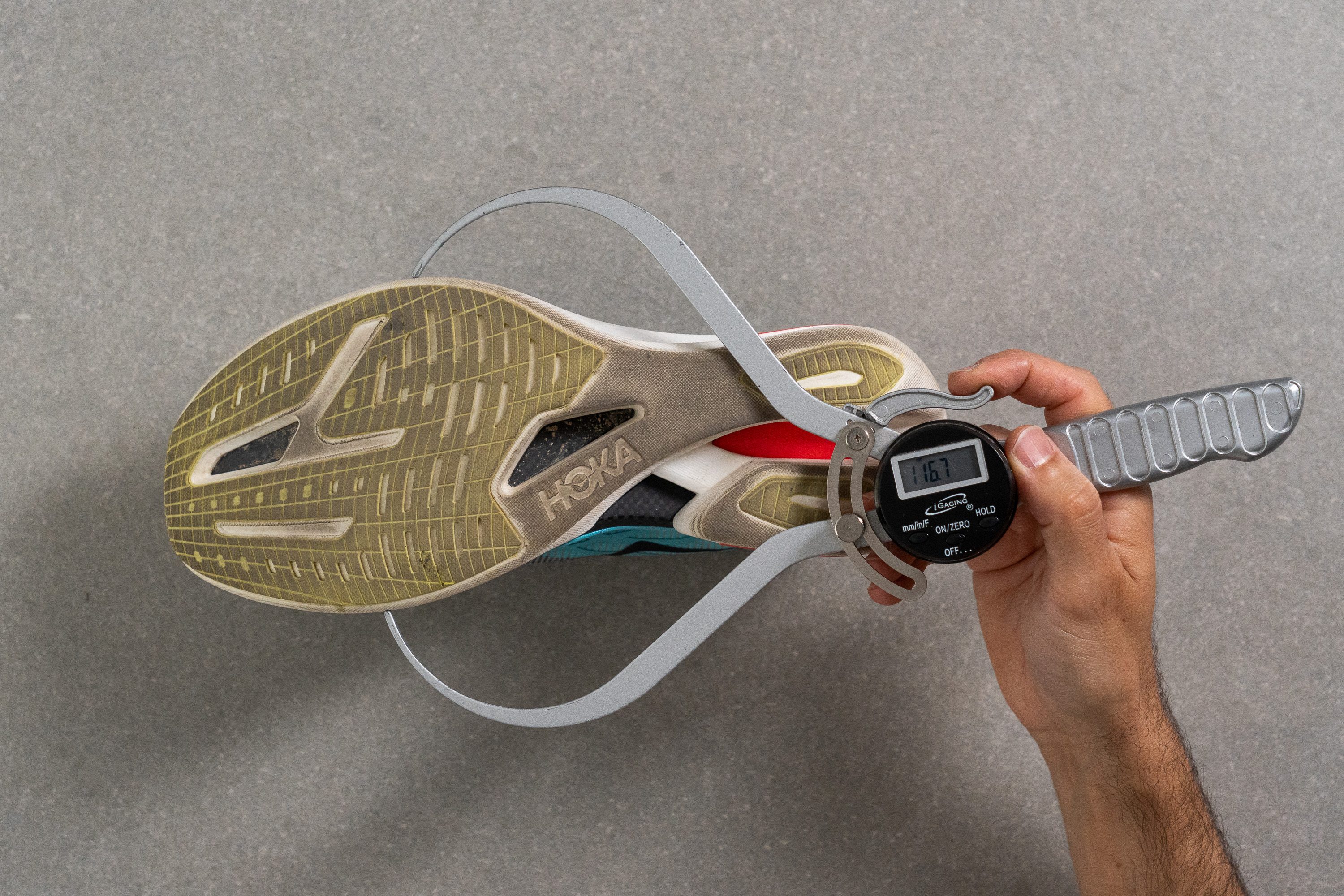 HOKA Cielo X1 2.0 Midsole width - forefoot