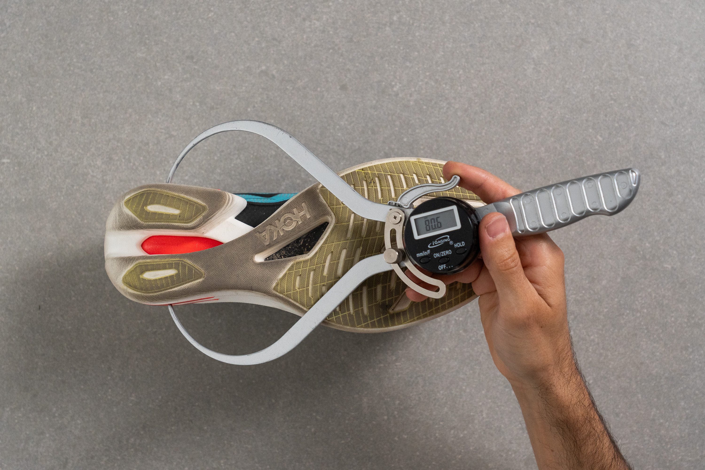 HOKA Cielo X1 2.0 Midsole width - heel