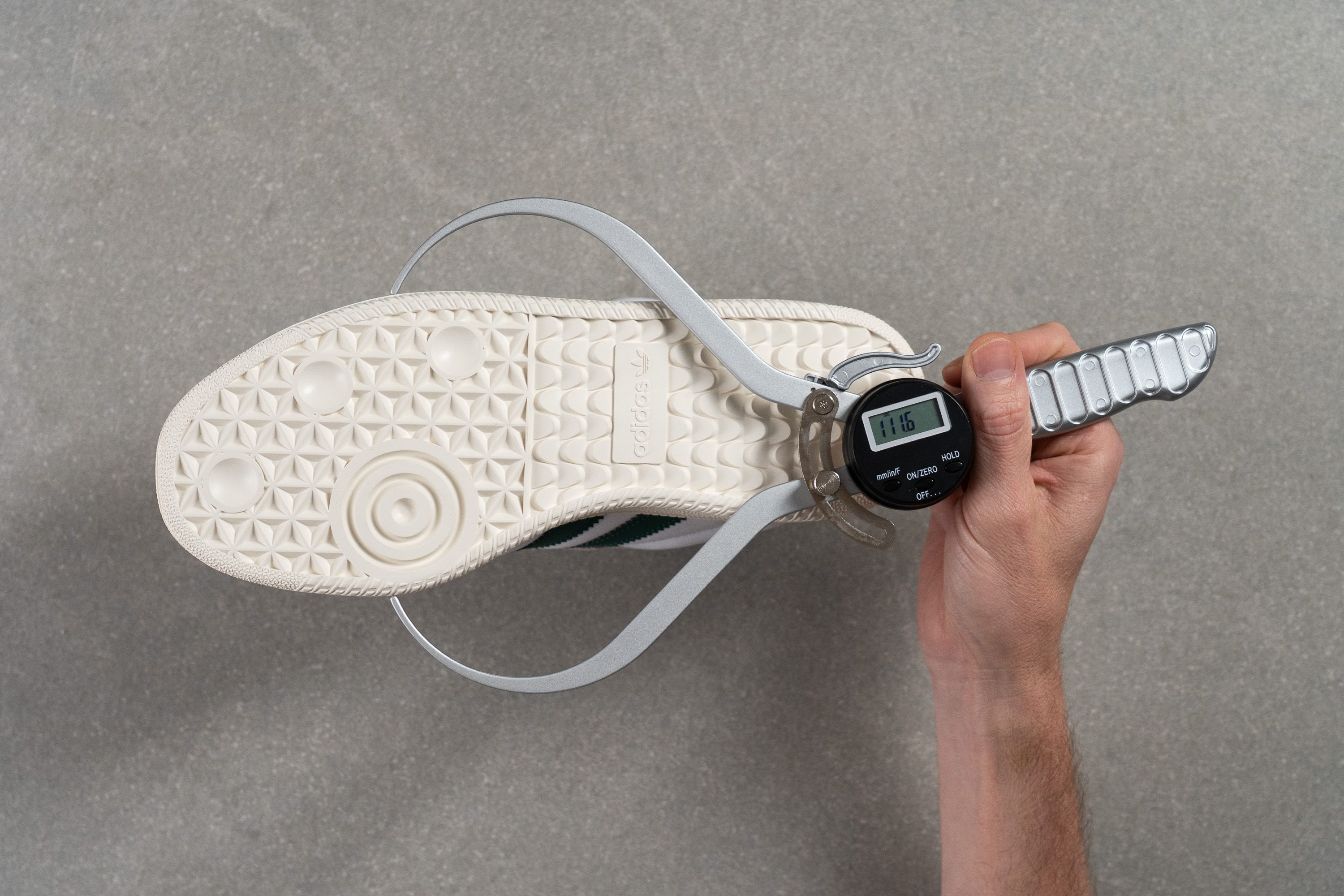 adidas Samba XLG Midsole width - forefoot