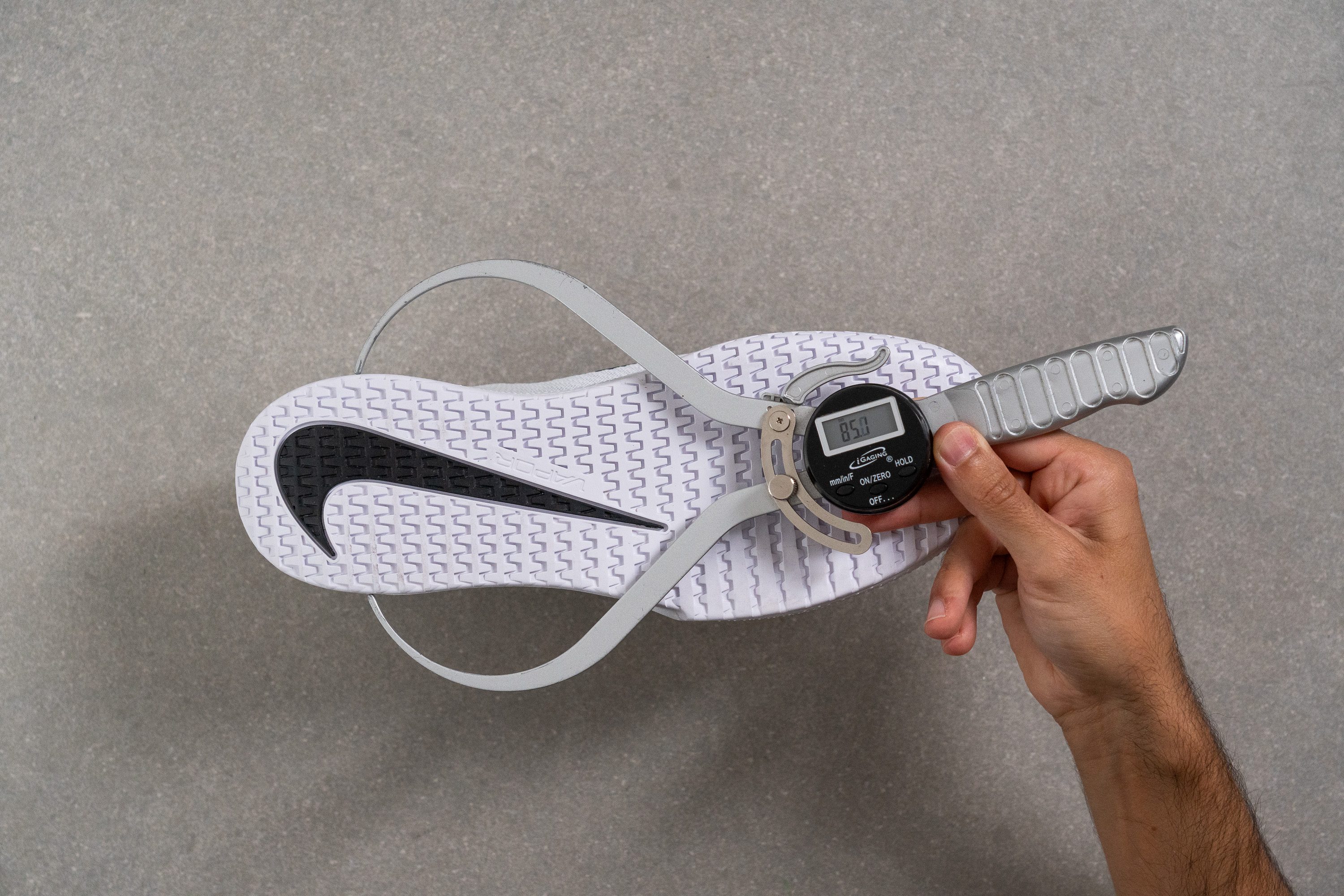 Nike Vapor Lite 3 Midsole width - heel