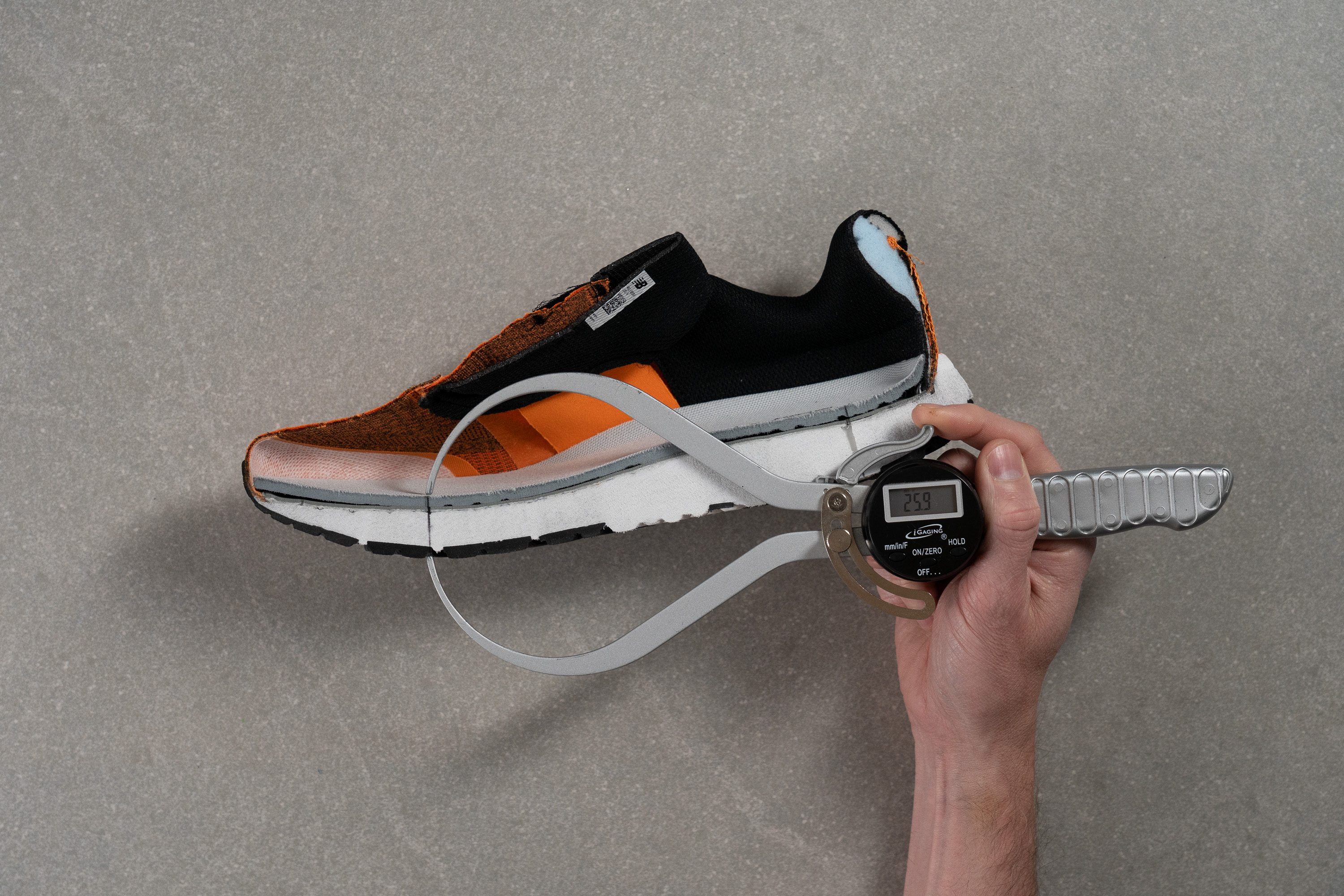 New Balance Fresh Foam X Evoz v4 Forefoot stack