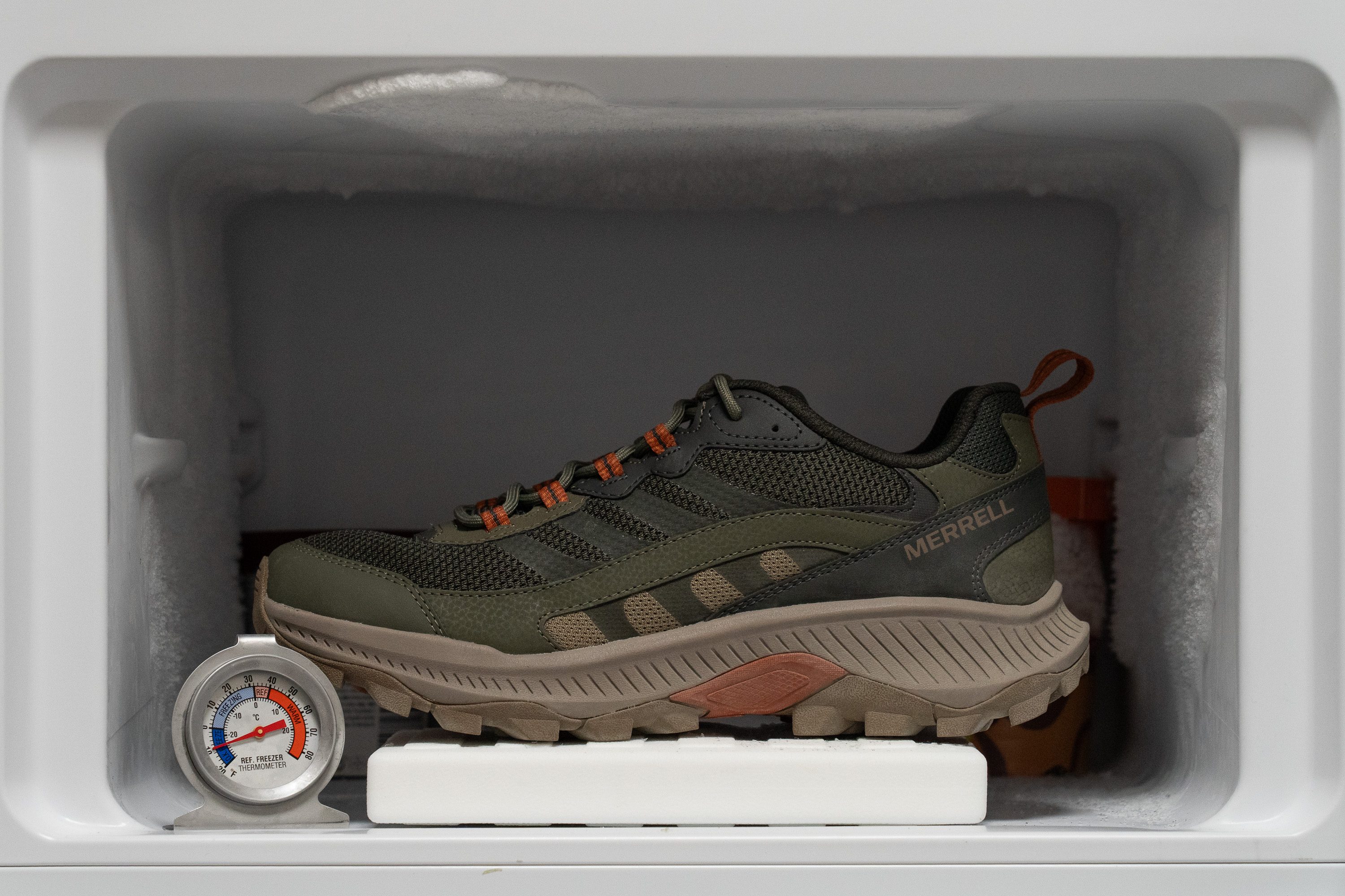 Merrell Speed Strike 2 Midsole softness in cold (%)