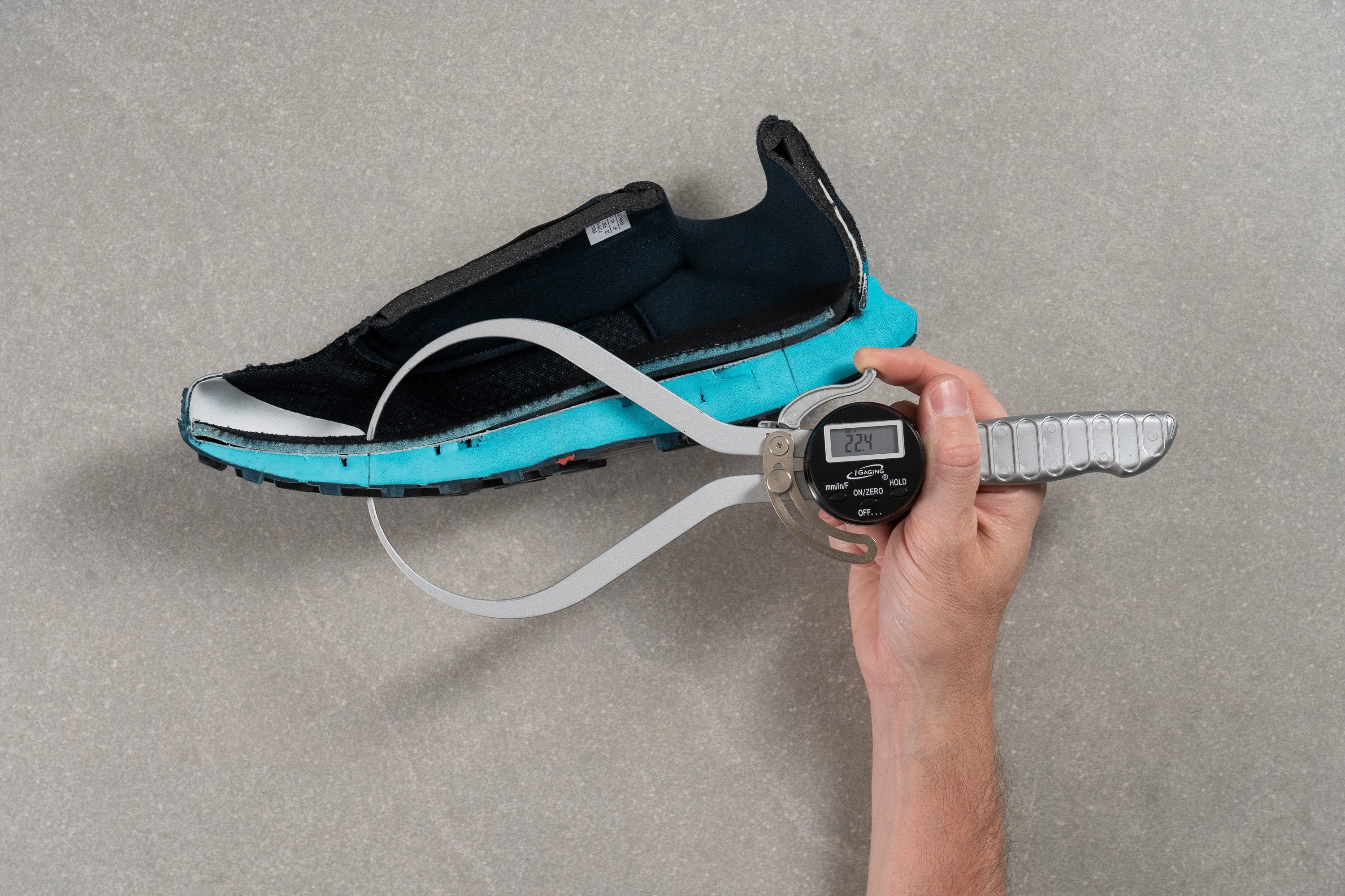 Salomon Ultra Flow Forefoot stack