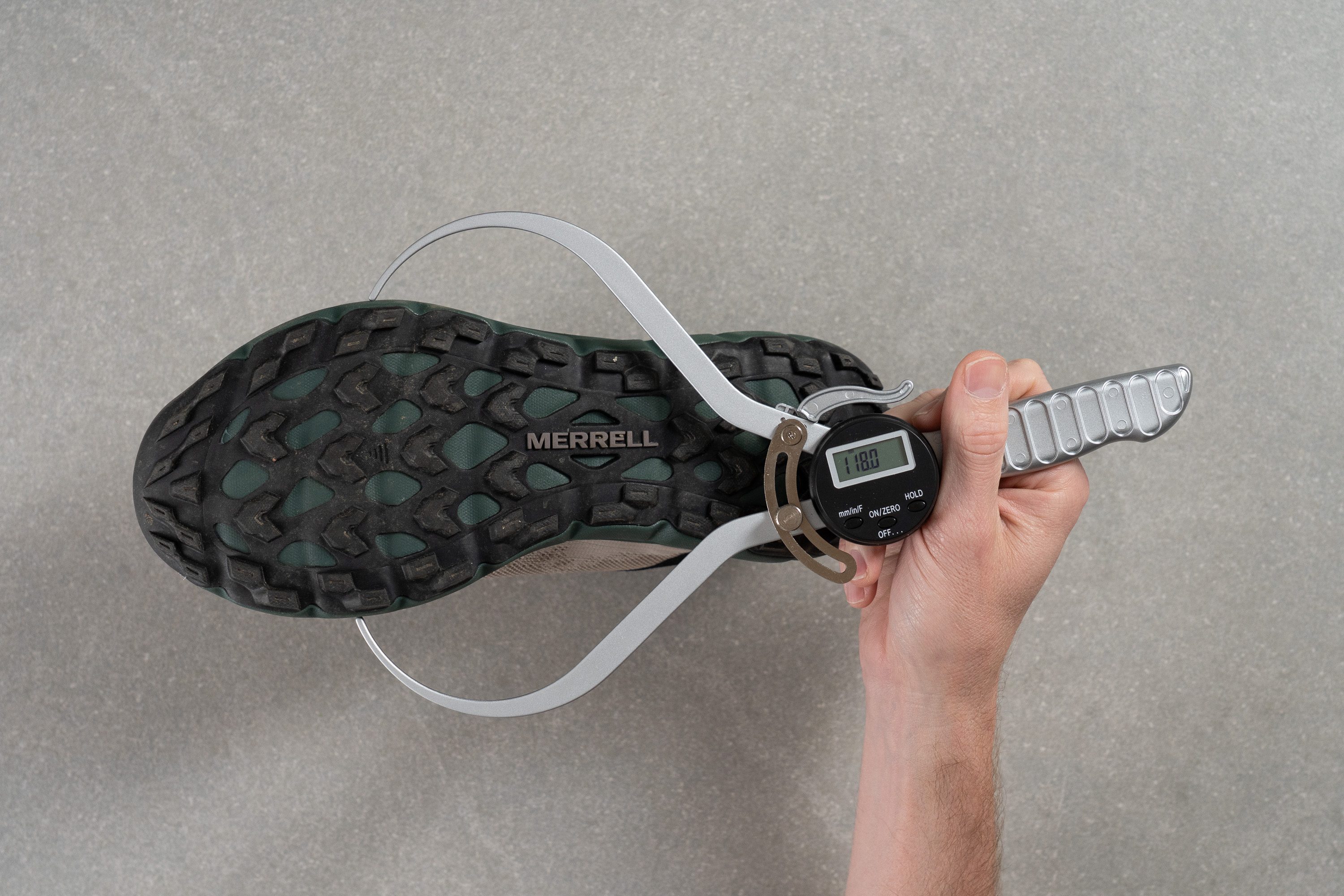 Merrell Nova 4 Midsole width - forefoot