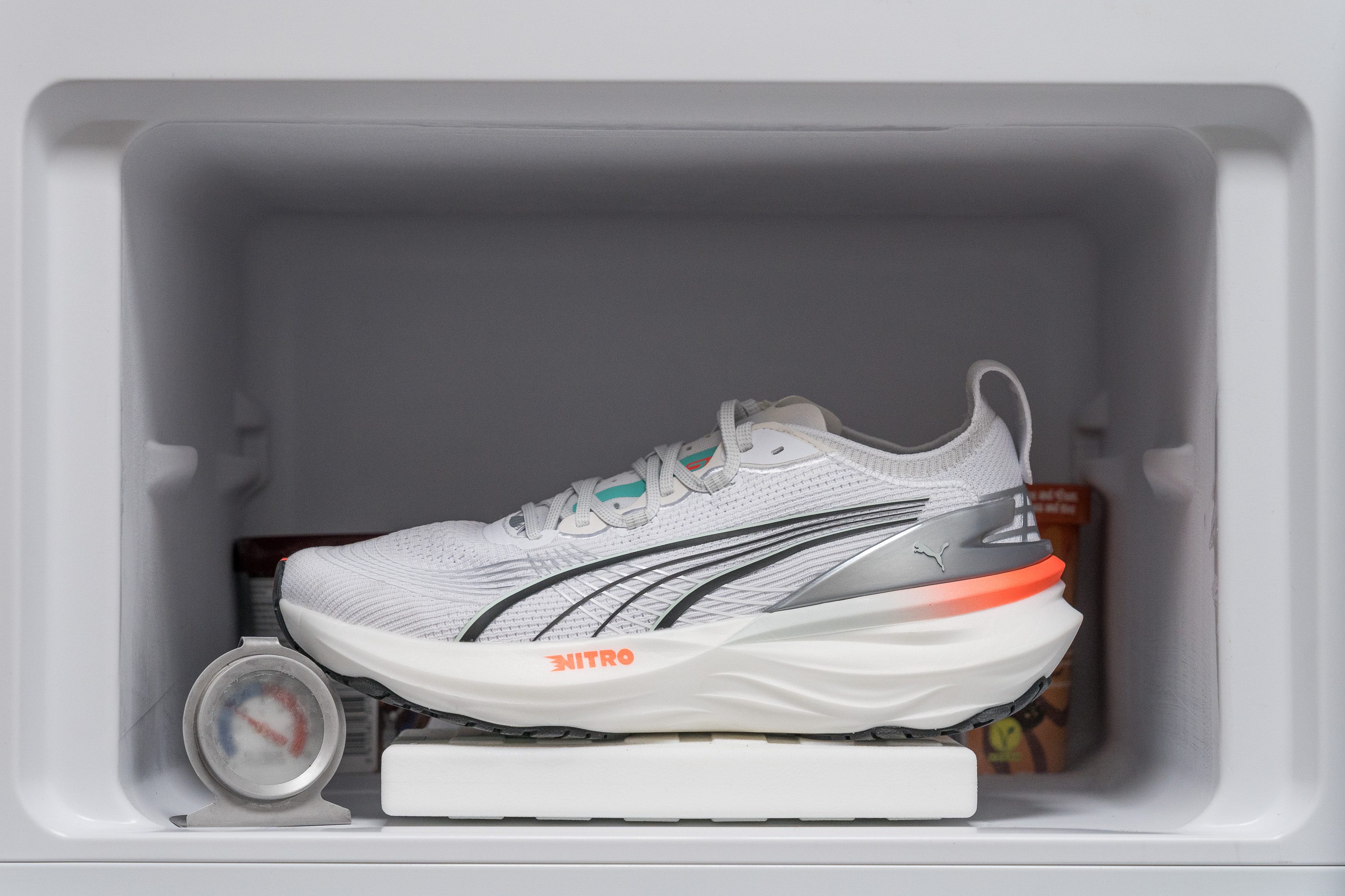 PUMA ForeverRun Nitro 2 Midsole softness in cold (%)