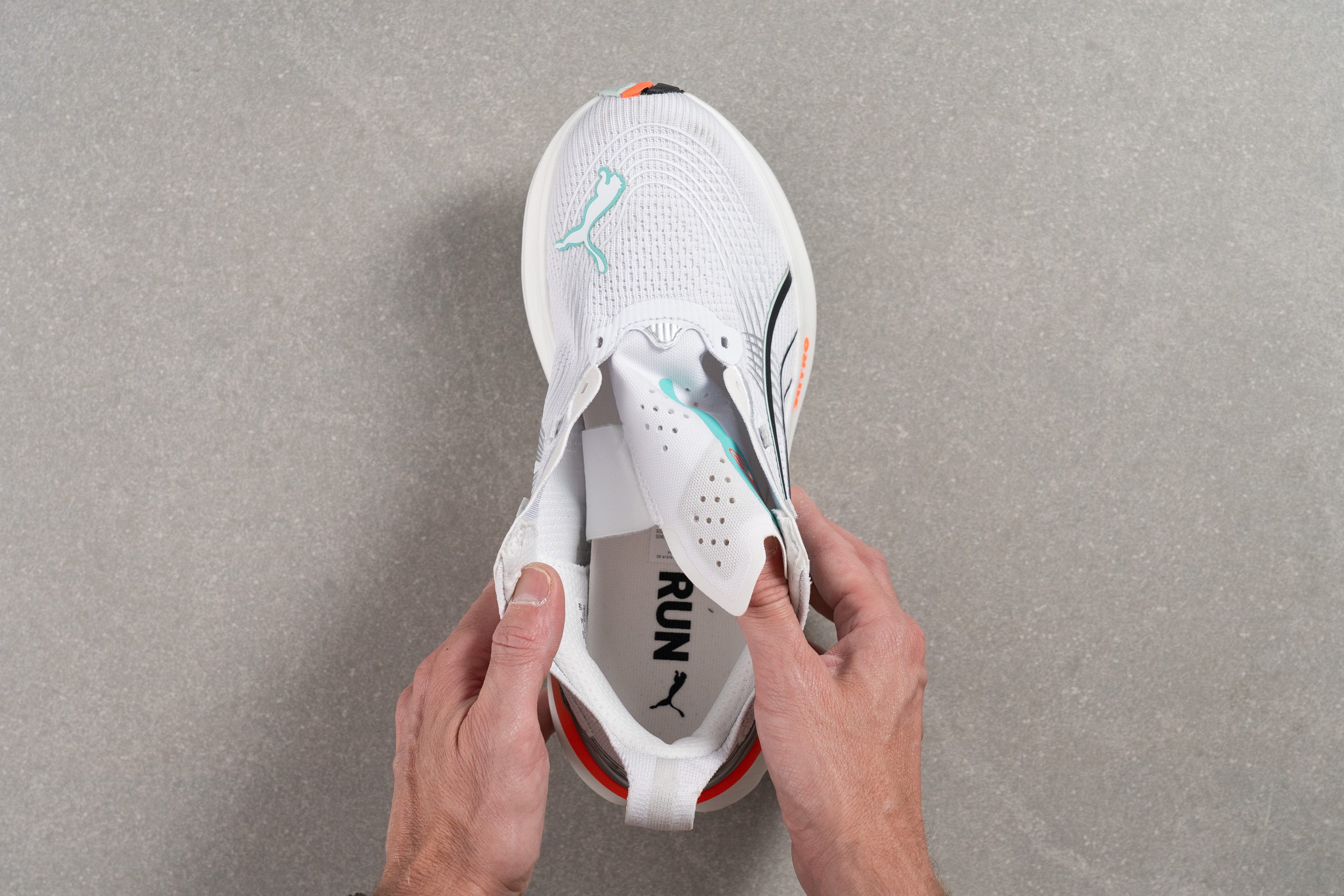PUMA ForeverRun Nitro 2 Tongue: gusset type
