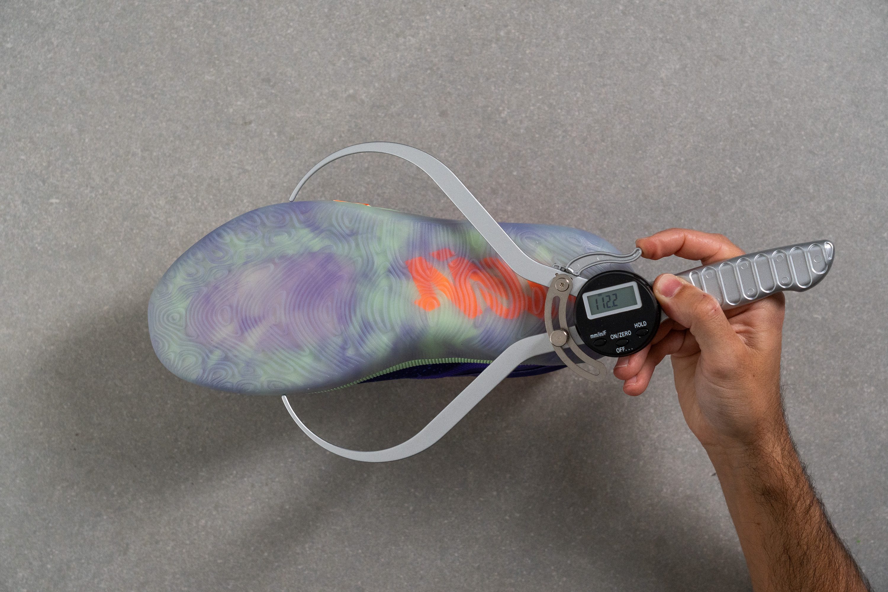 Jordan Zion 4 Midsole width - forefoot