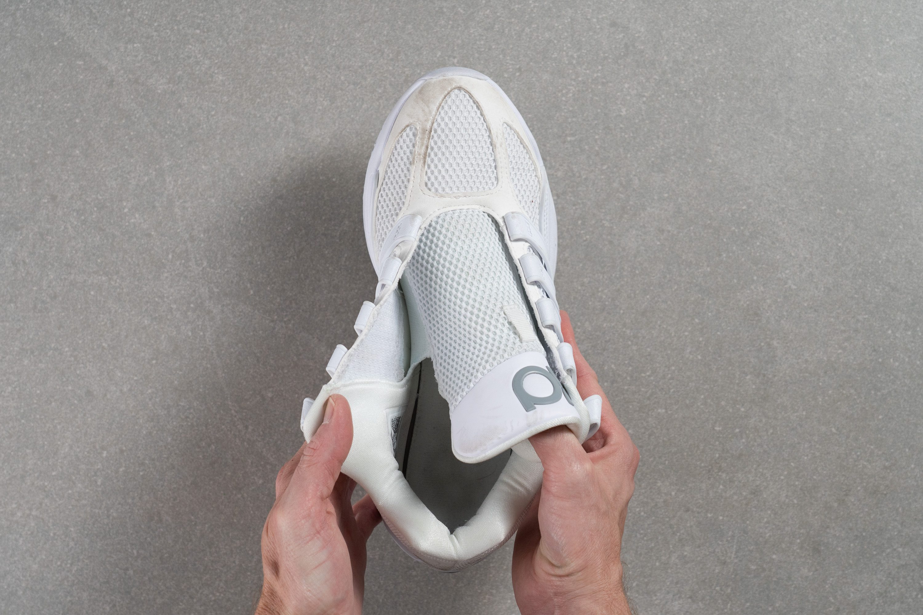 Nike KD 18 Tongue: gusset type