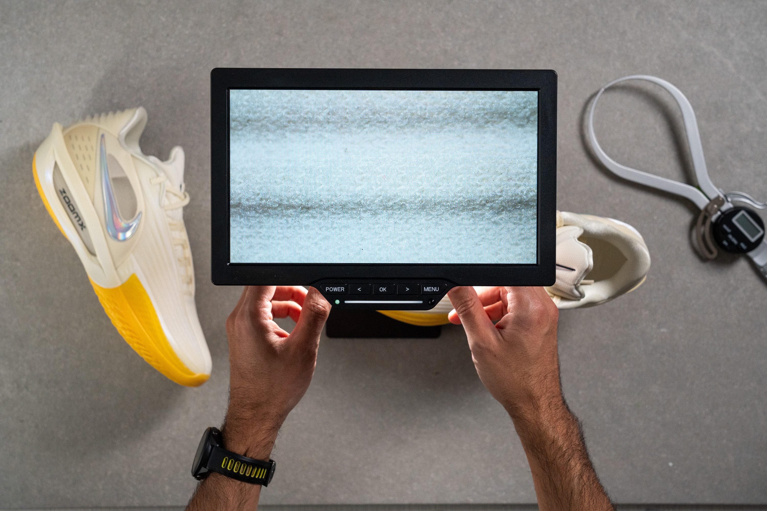 Nike G.T. Cut 3 Turbo Breathability Microscope test