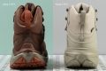 HOKA Kaha 2 vs Kaha 3 GTX Heel counter stiffness