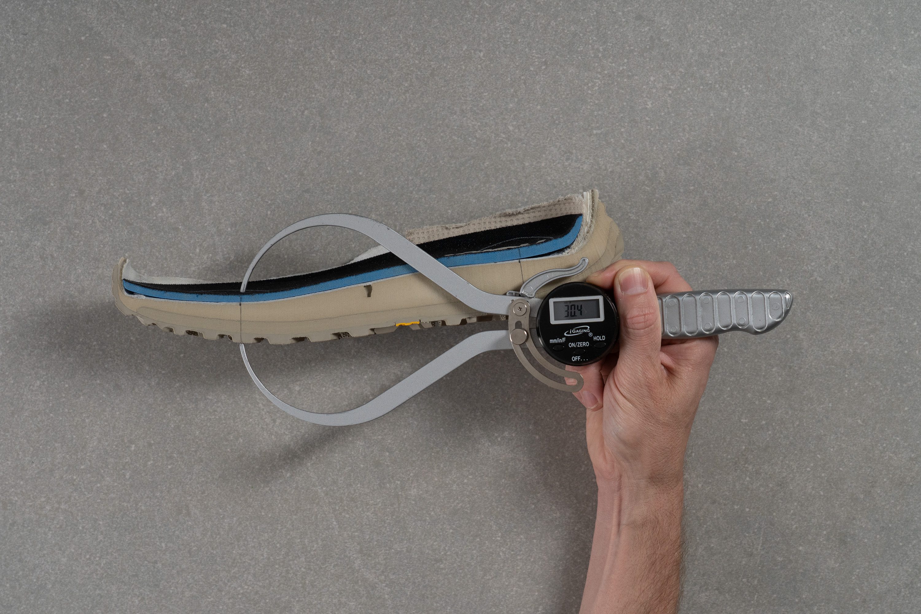 HOKA Kaha 3 GTX Forefoot stack