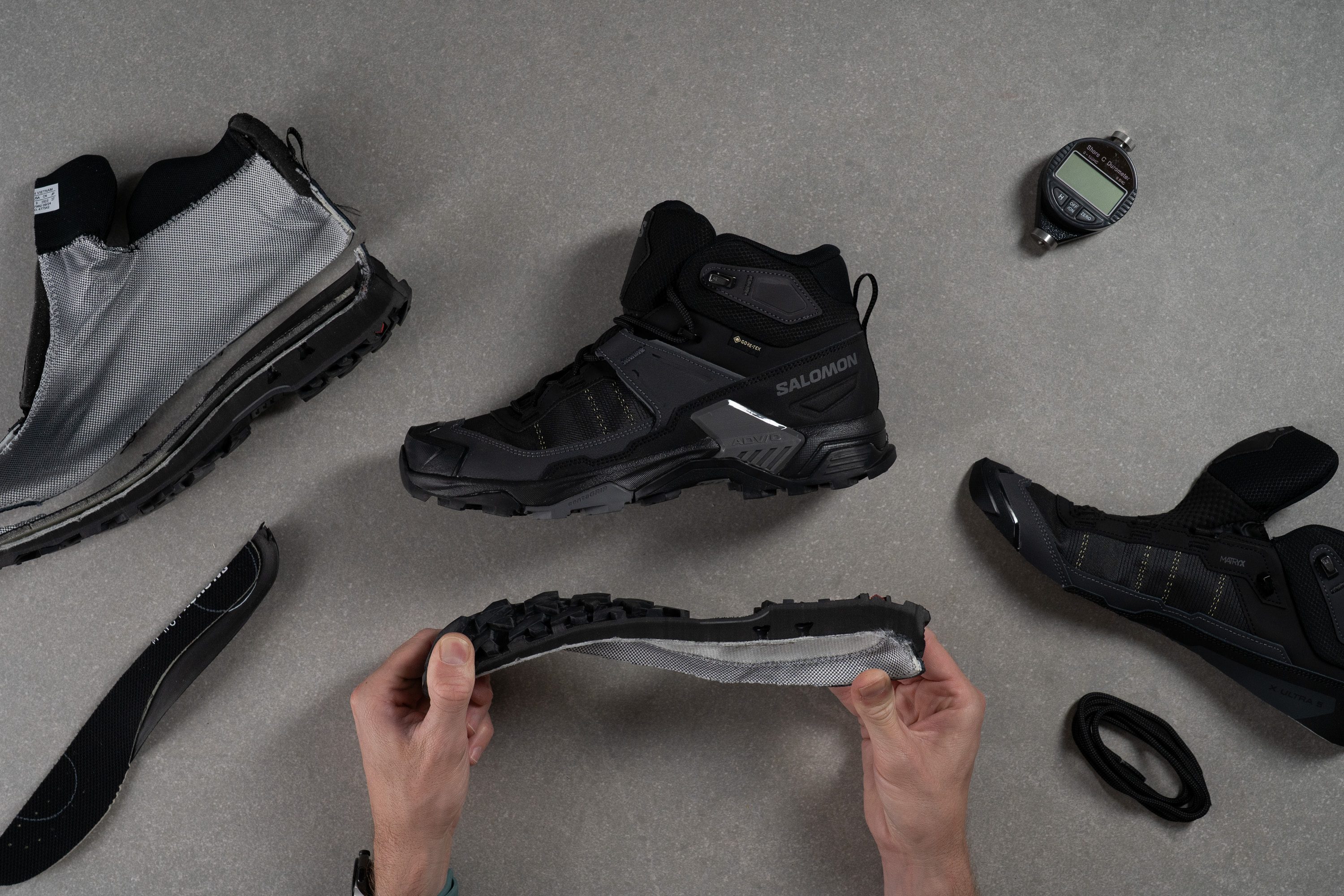 Salomon X Ultra 5 Mid GTX lab test